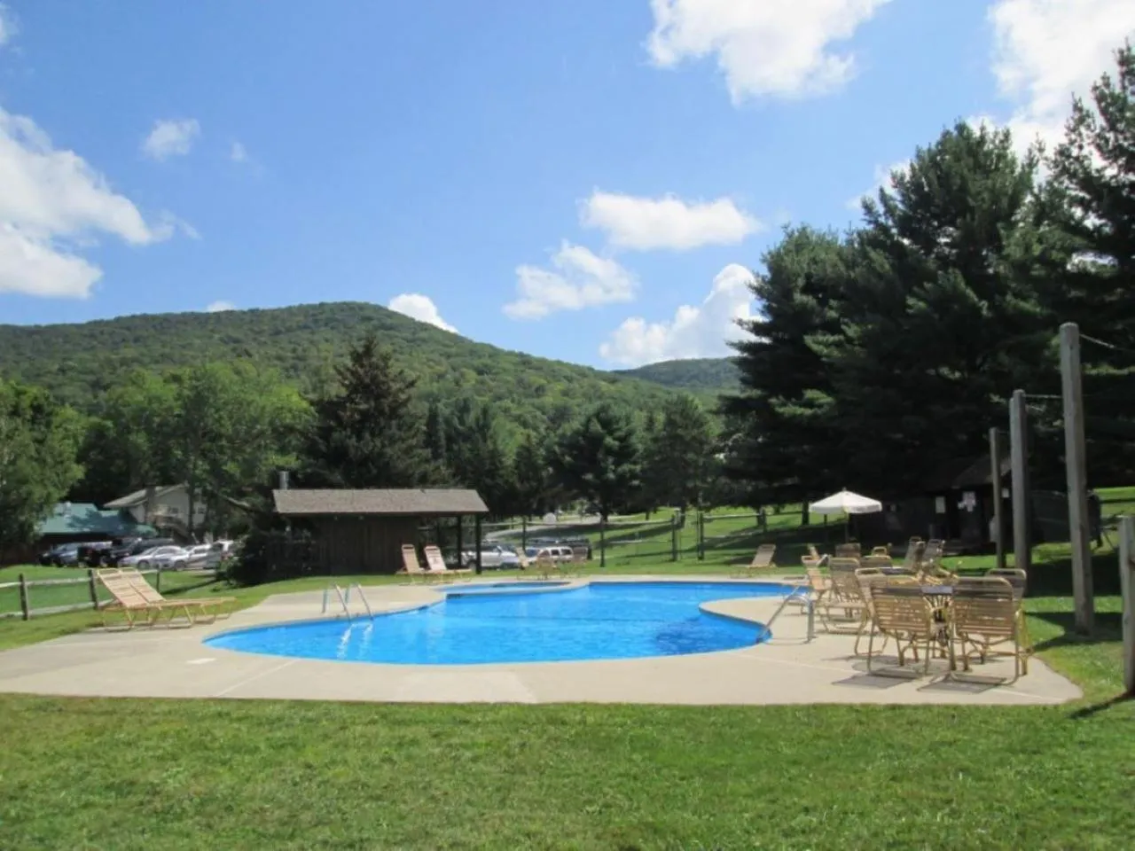 Swimming pool in Jiminy Peak Mountain Resort