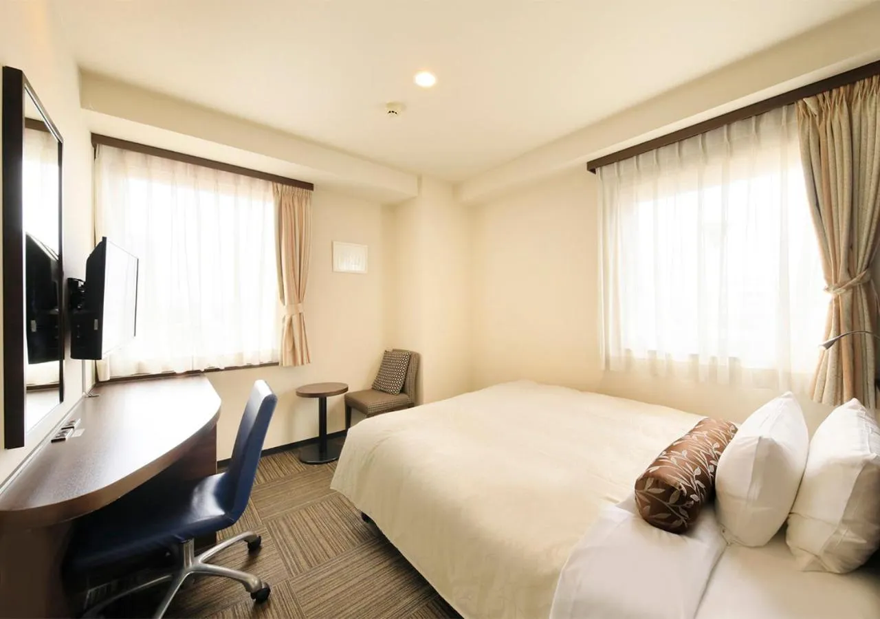 Photo of the whole room, Bed in Aomori Center Hotel