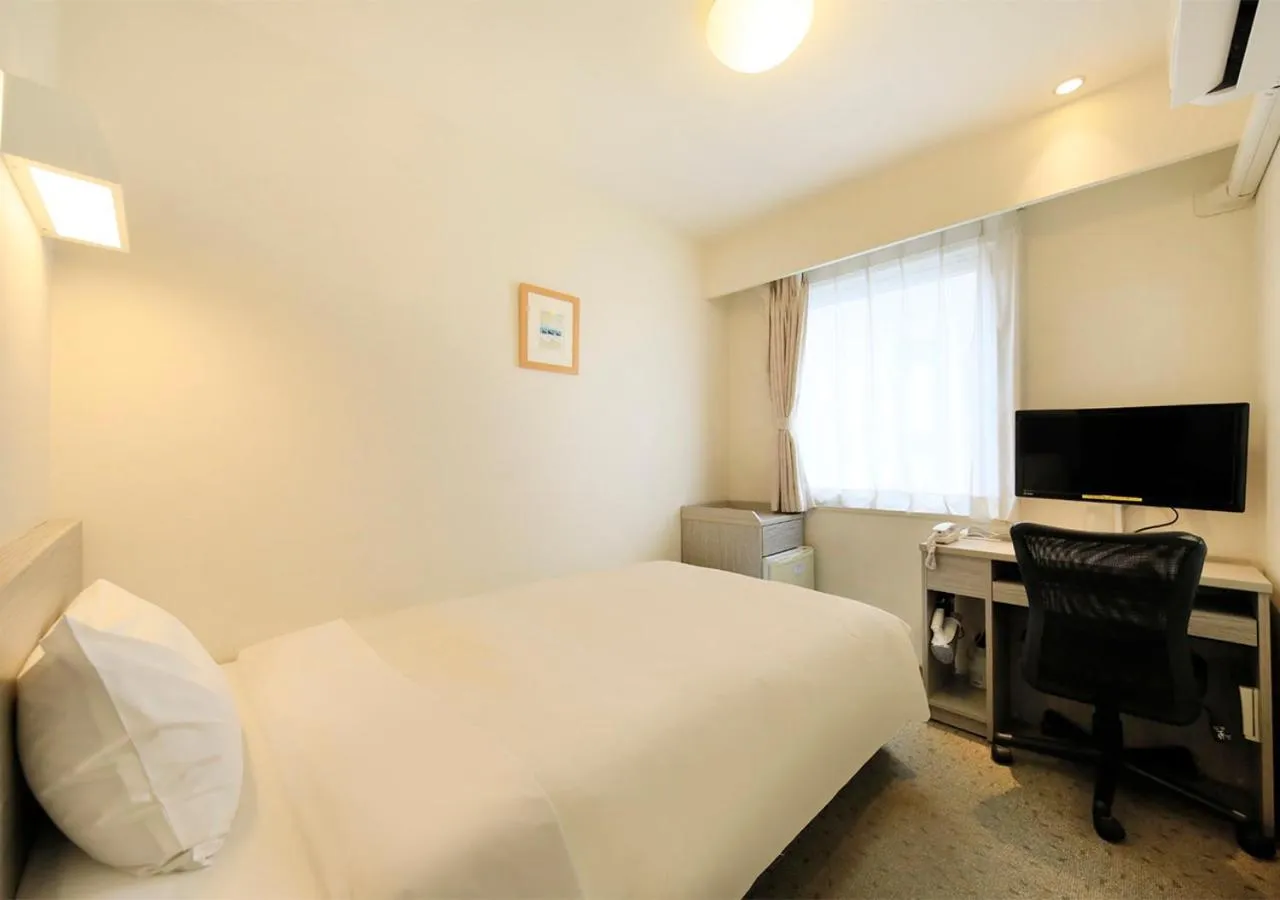 Photo of the whole room, Bed in Aomori Center Hotel