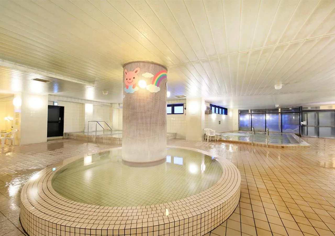 Hot Spring Bath in Aomori Center Hotel