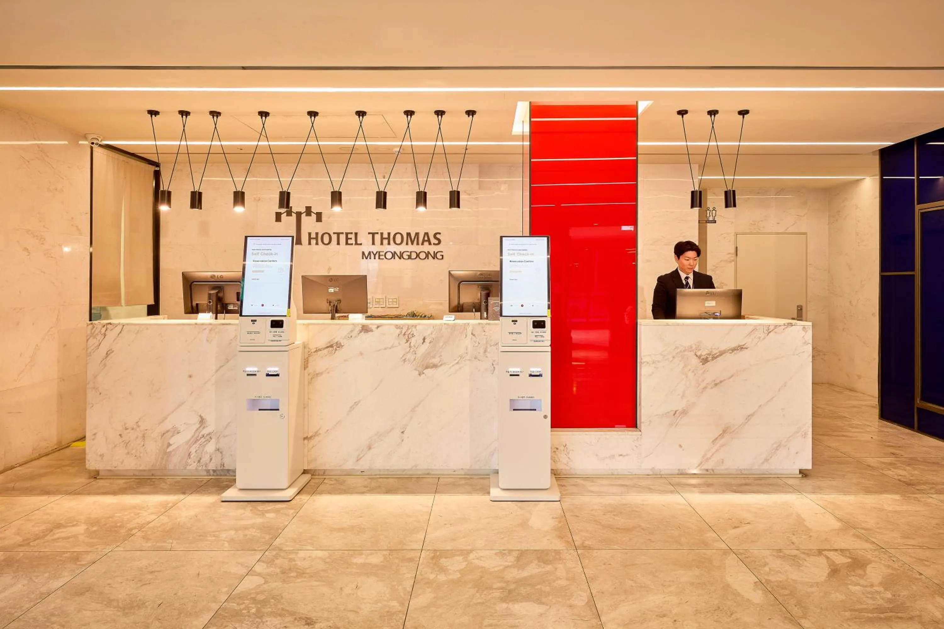 Lobby or reception in Hotel Thomas Myeongdong