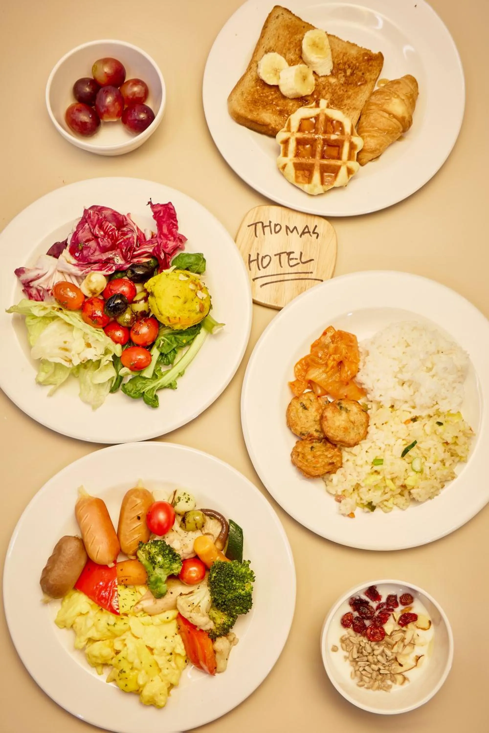 Breakfast in Hotel Thomas Myeongdong