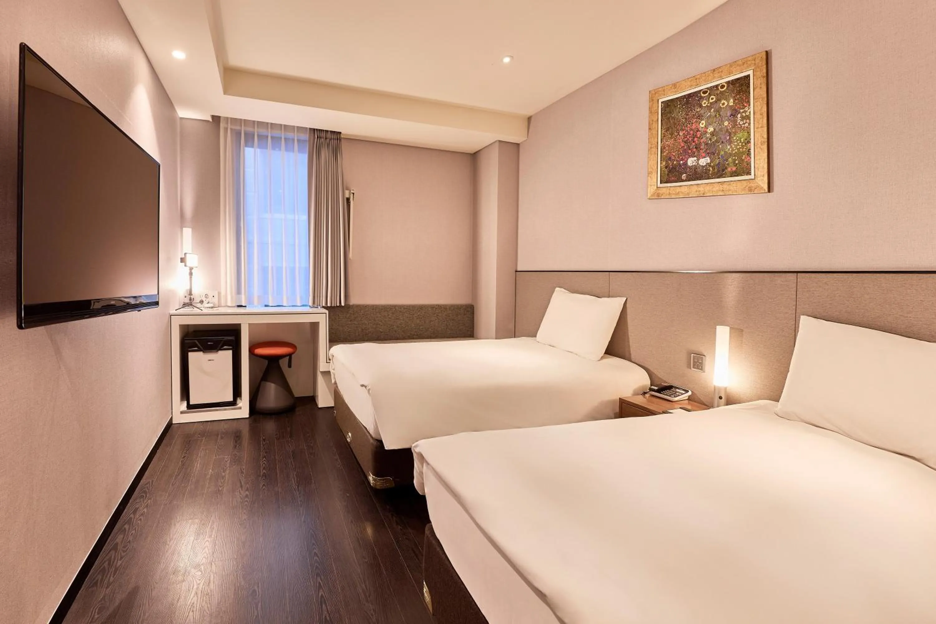 Bed in Hotel Thomas Myeongdong