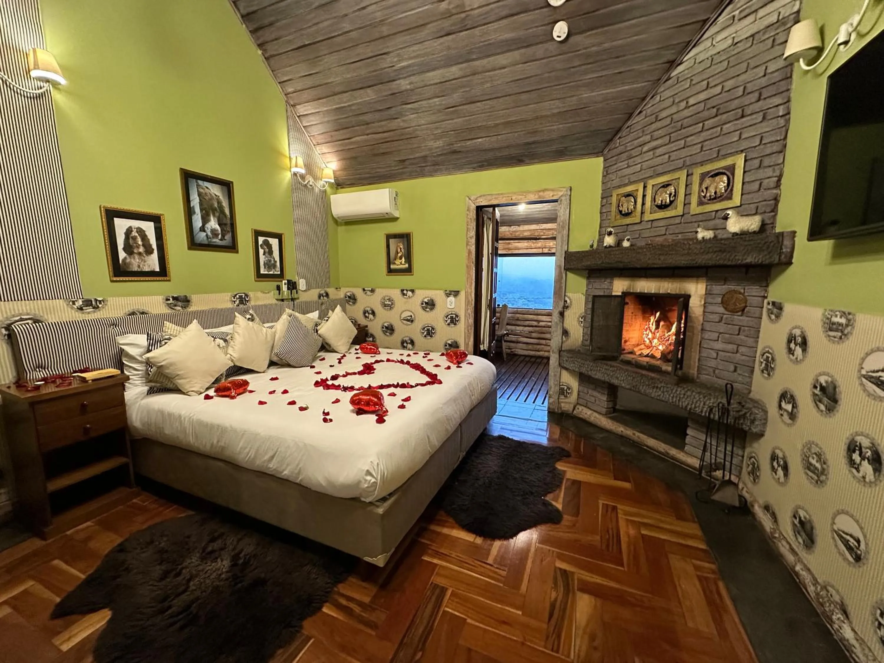 Bed in Pousada Alto Da Boa Vista