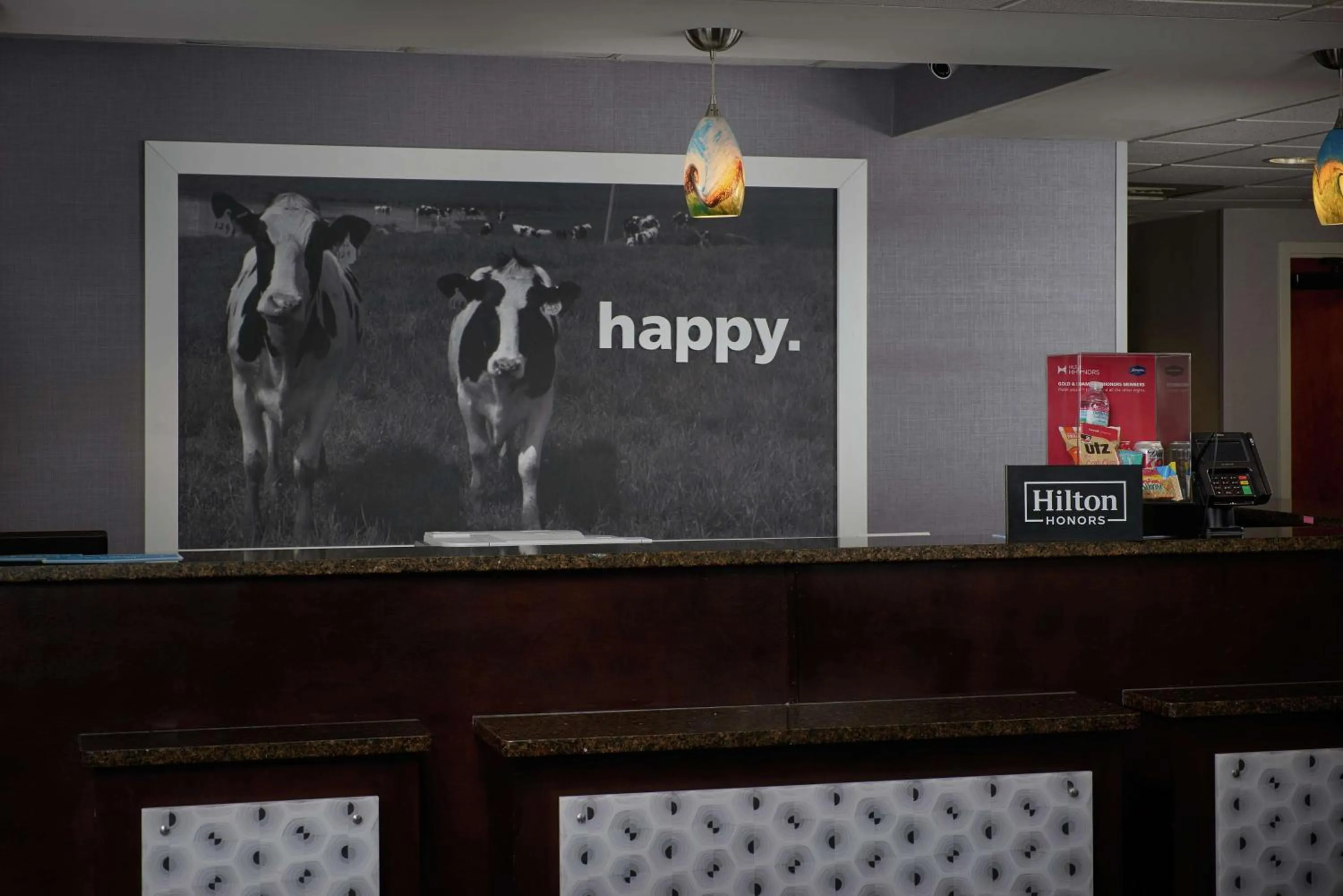 Lobby or reception in Hampton Inn Hanover