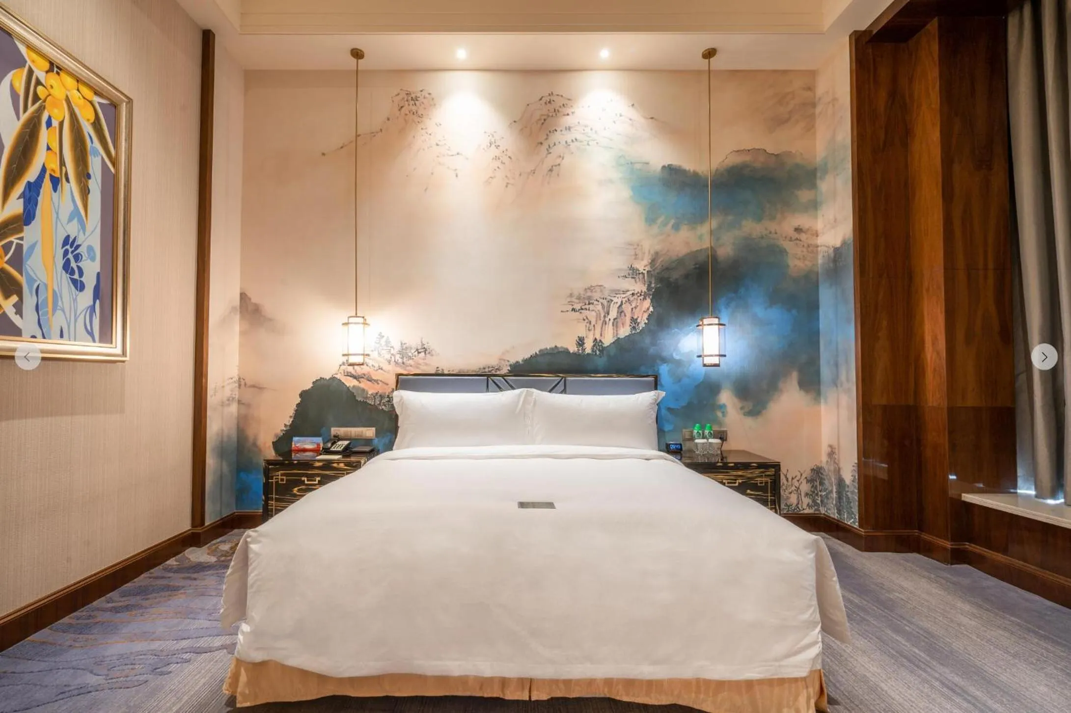 Bedroom, Bed in Chateau Star River Shaanxi
