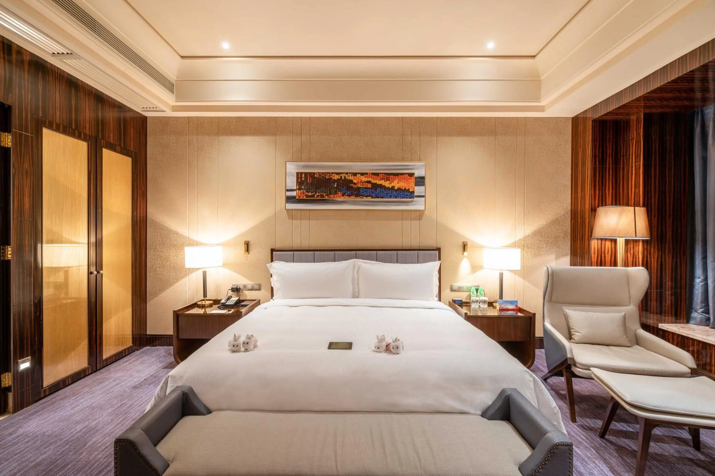 Bedroom, Bed in Chateau Star River Shaanxi