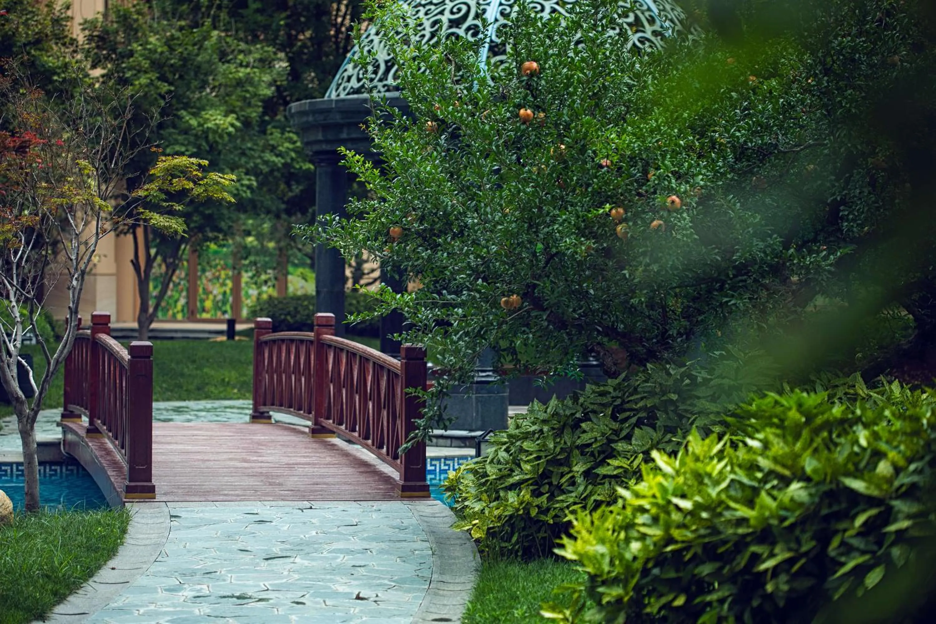 Garden in Chateau Star River Shaanxi