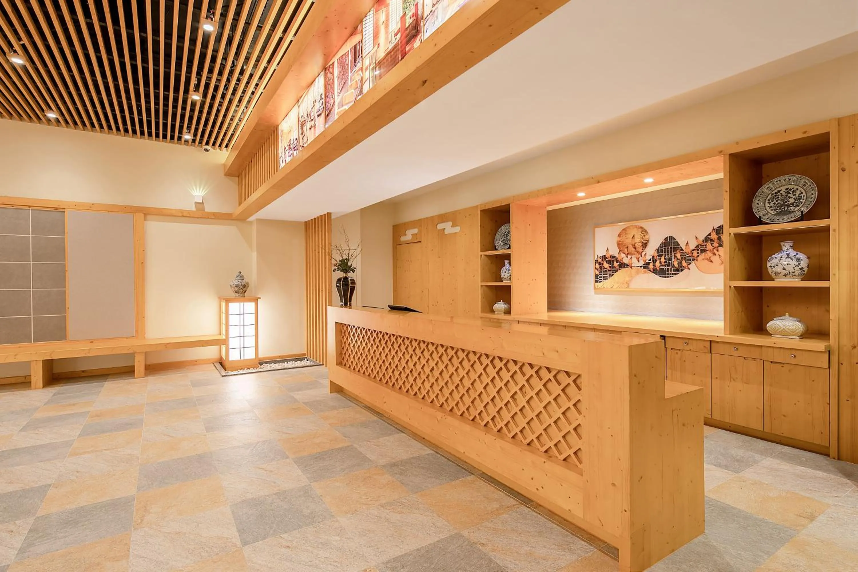 Lobby or reception in Chateau Star River Shaanxi