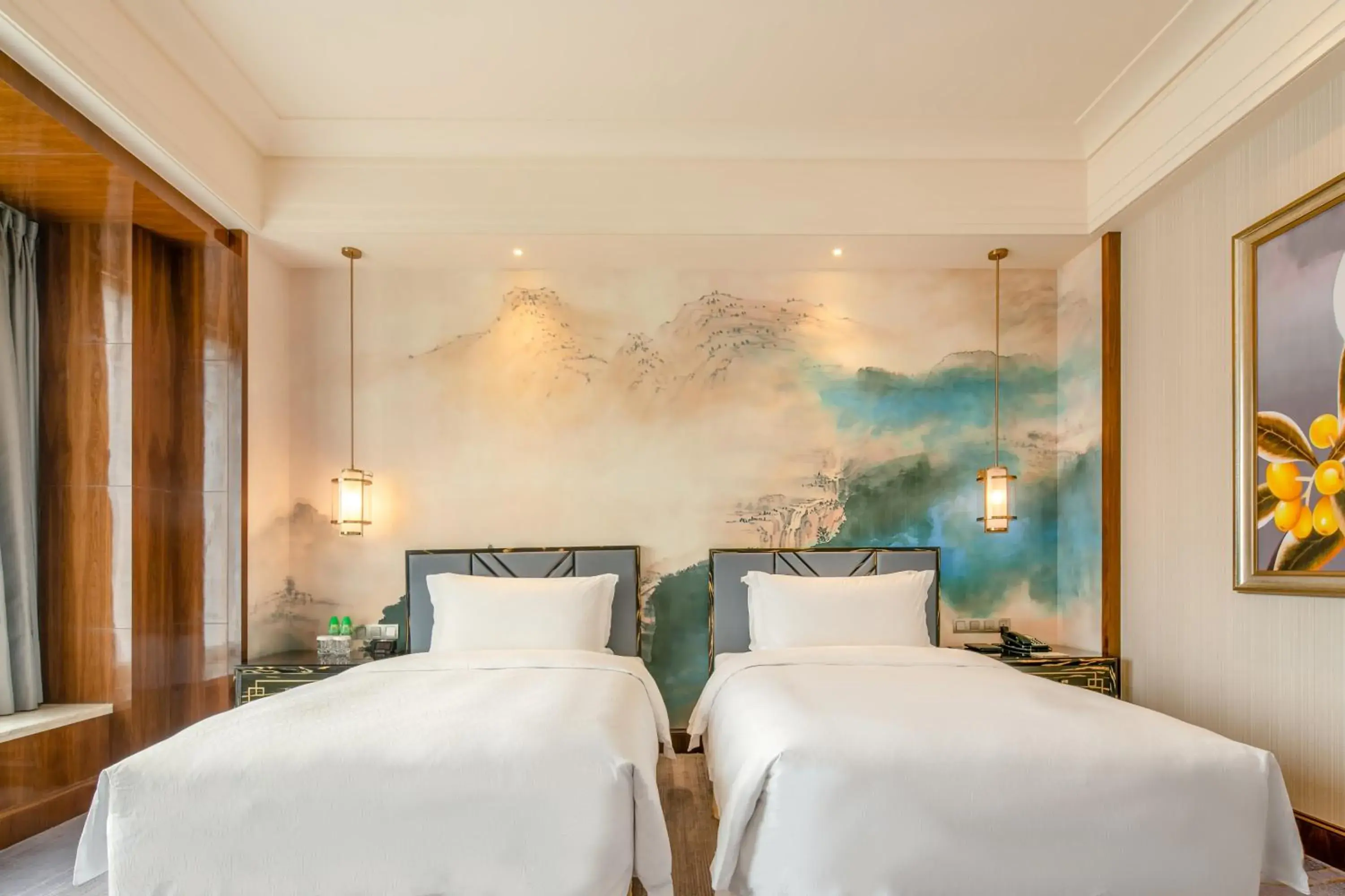 Bedroom, Bed in Chateau Star River Shaanxi Bedroom, Bed in Chateau Star River Shaanxi