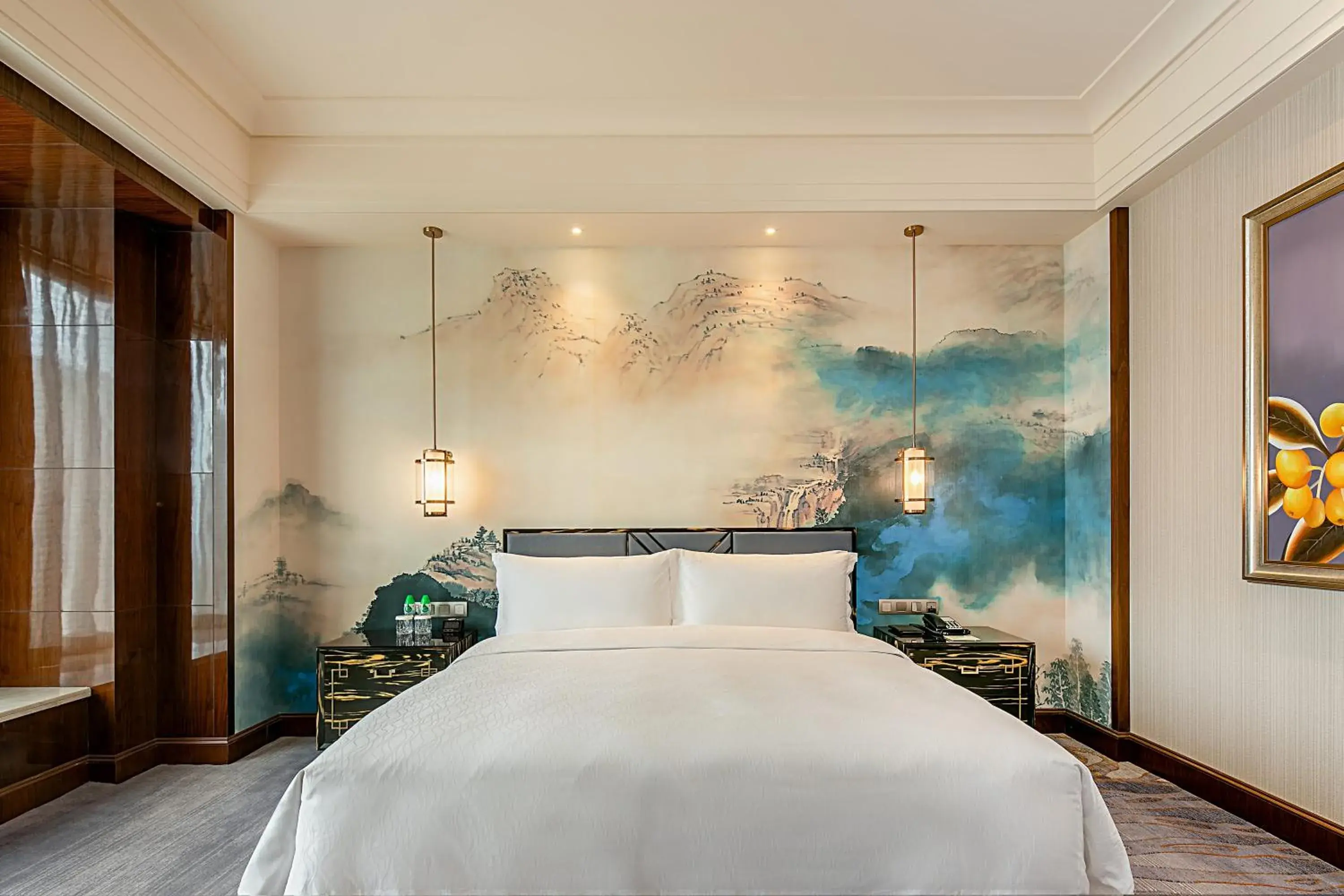 Bedroom, Bed in Chateau Star River Shaanxi Bedroom, Bed in Chateau Star River Shaanxi