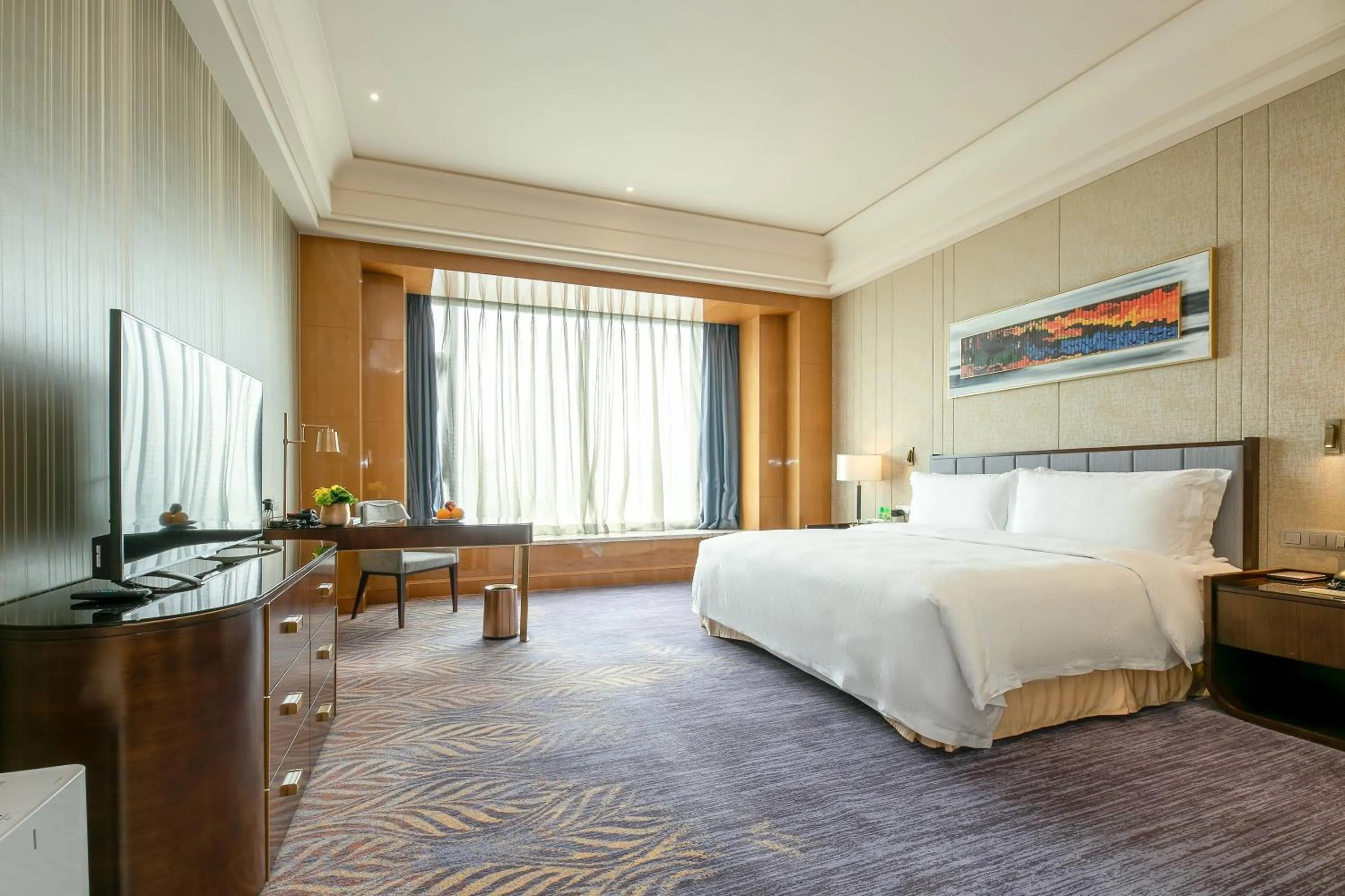 Bedroom, Bed in Chateau Star River Shaanxi