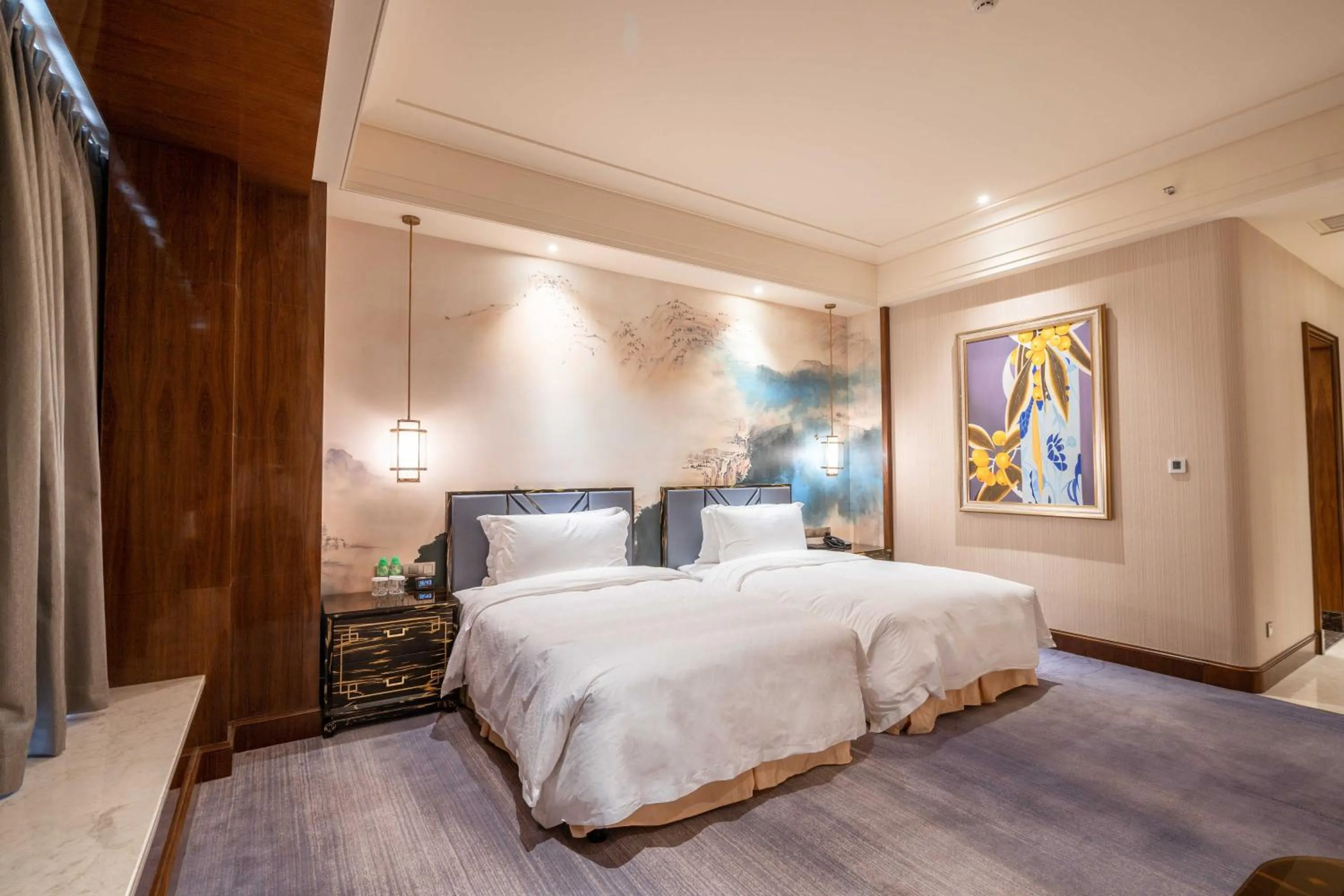 Bedroom, Bed in Chateau Star River Shaanxi