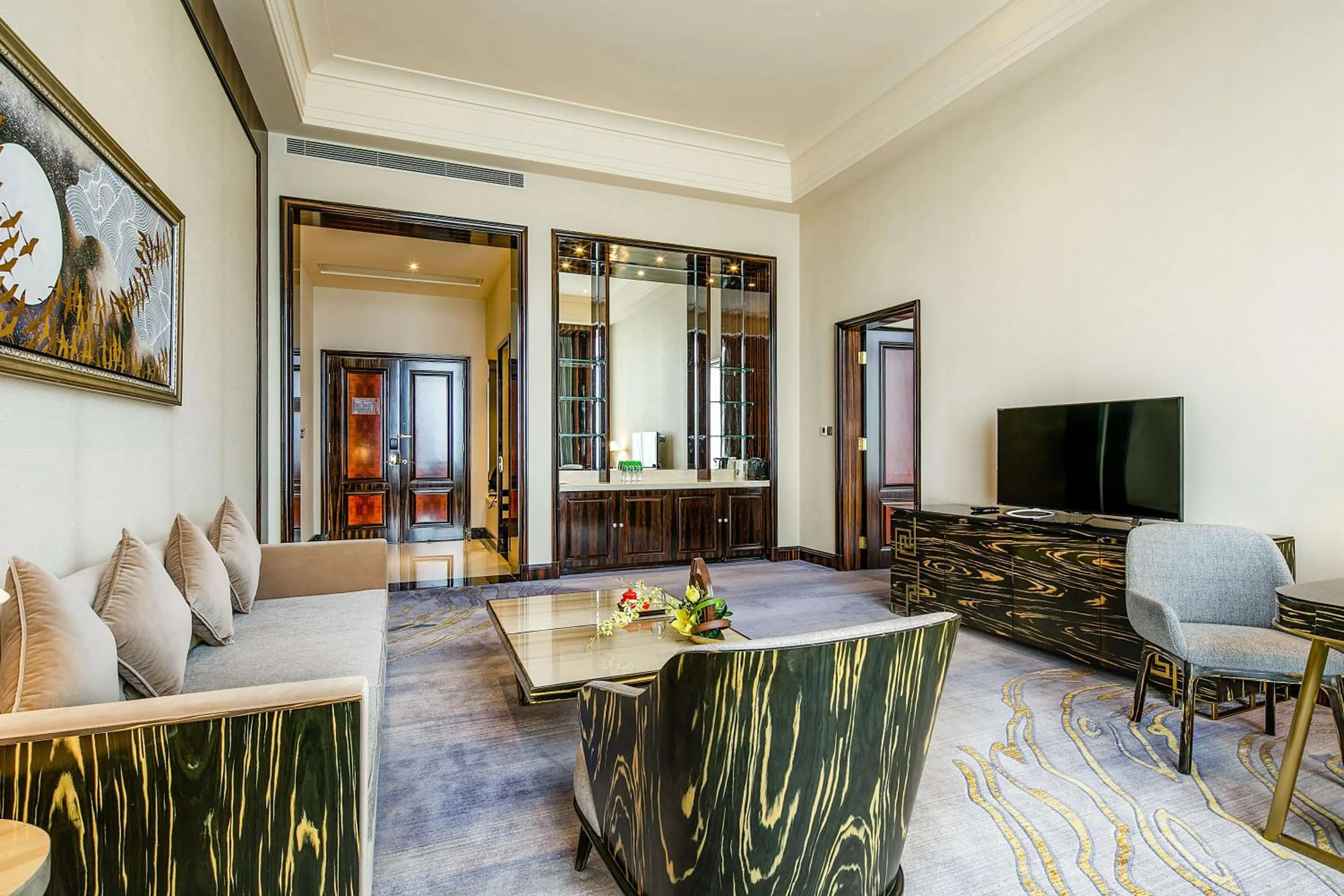 Living room in Chateau Star River Shaanxi