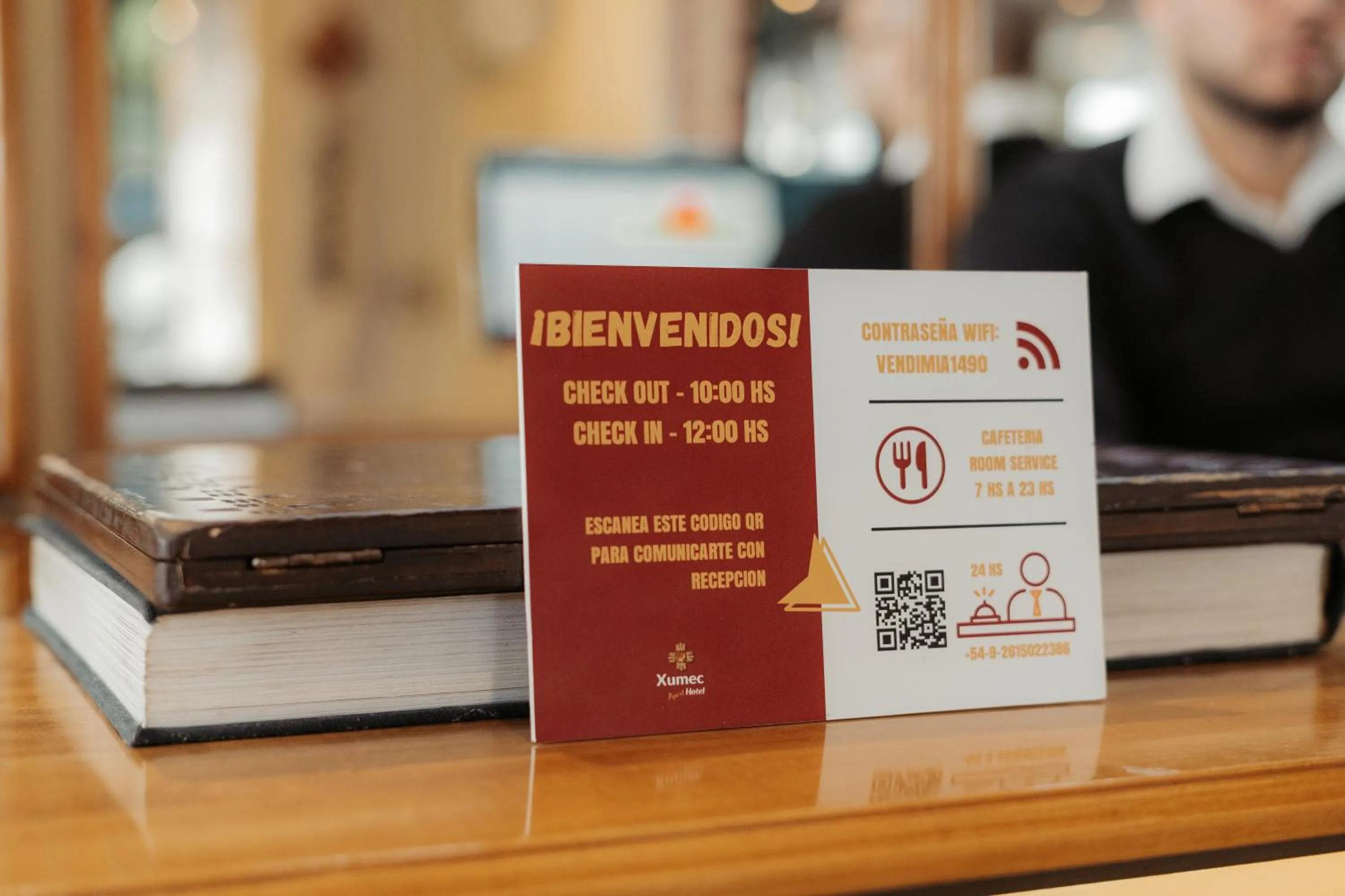 Lobby or reception in Hotel Xumec Mendoza Centro