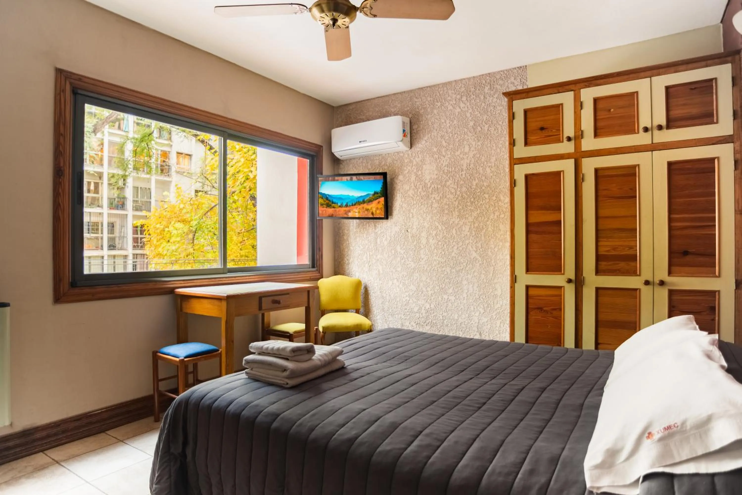 Bed in Hotel Xumec Mendoza Centro