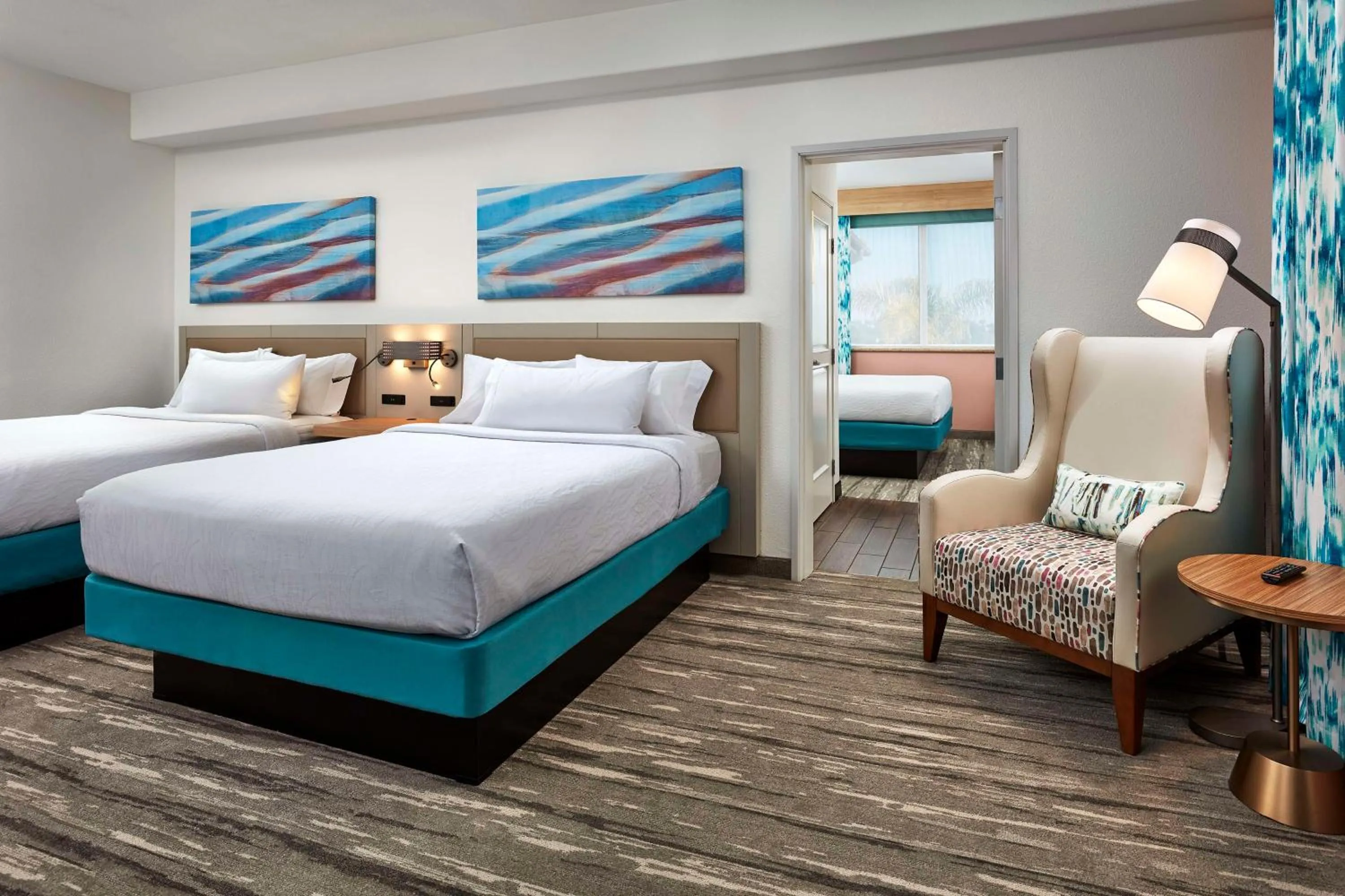 Bed in Hilton Garden Inn San Luis Obispo/Pismo Beach