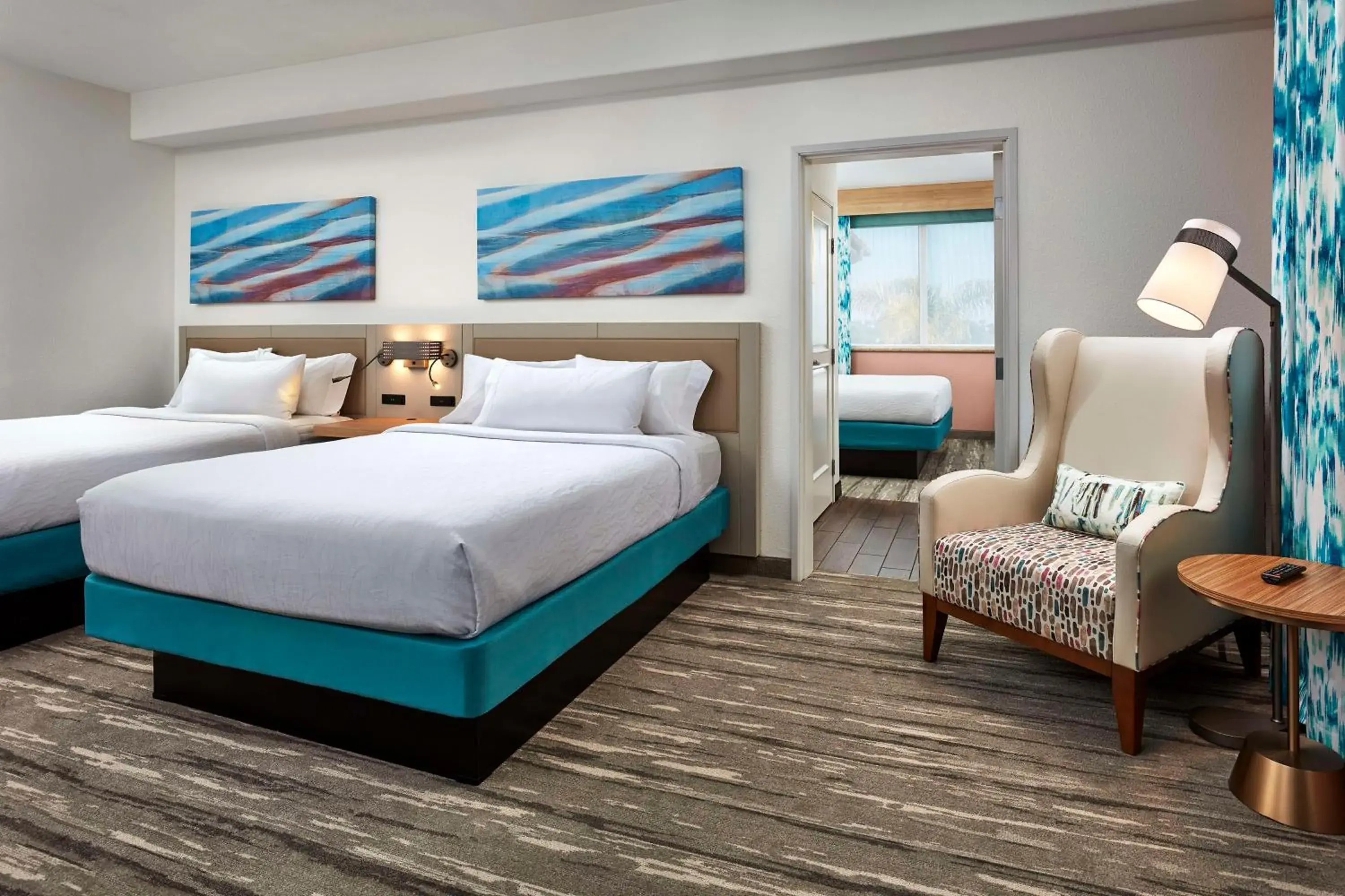 Bed in Hilton Garden Inn San Luis Obispo/Pismo Beach Bed in Hilton Garden Inn San Luis Obispo/Pismo Beach