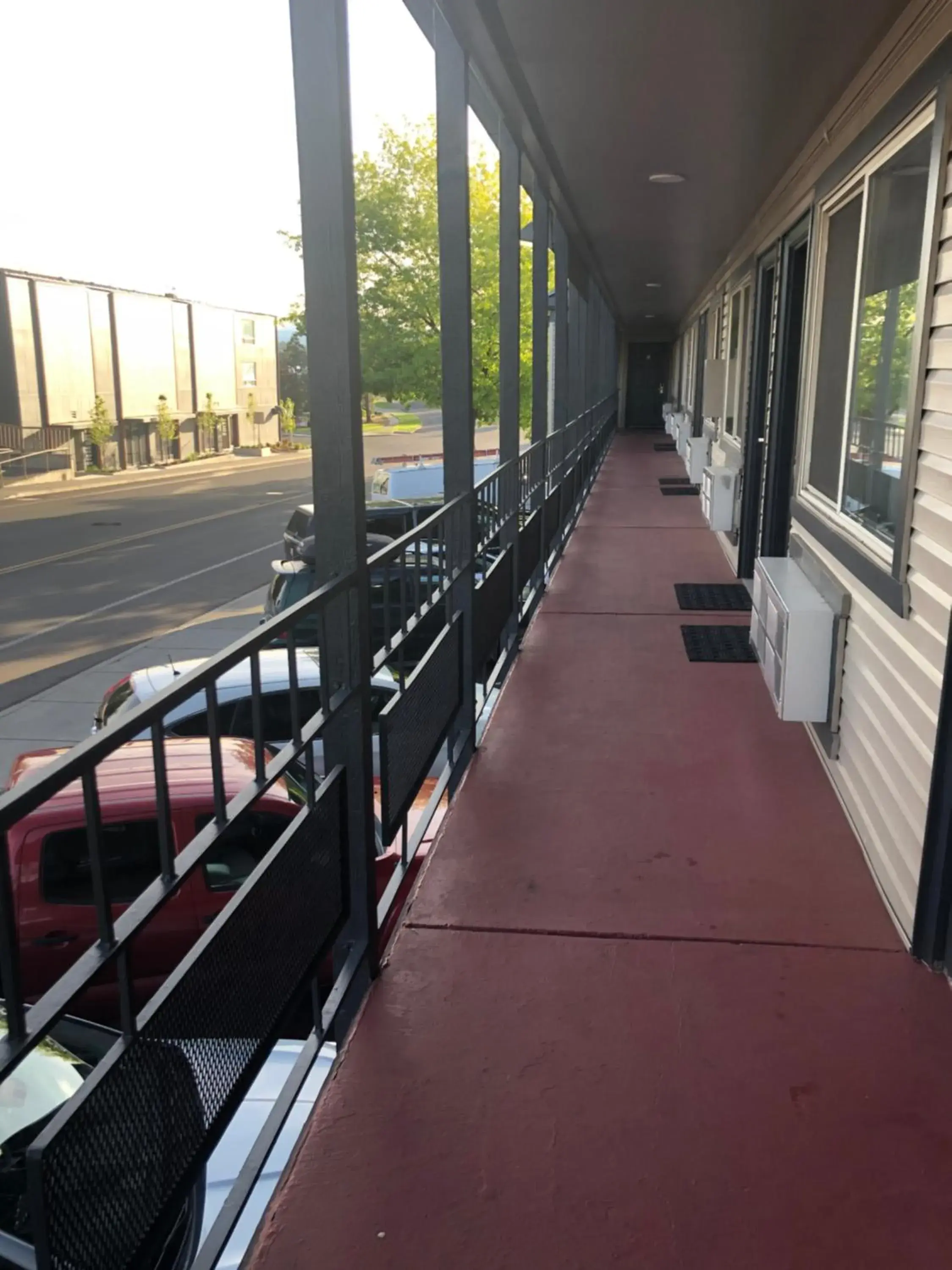 Balcony/Terrace in Dunes Motel - Bend