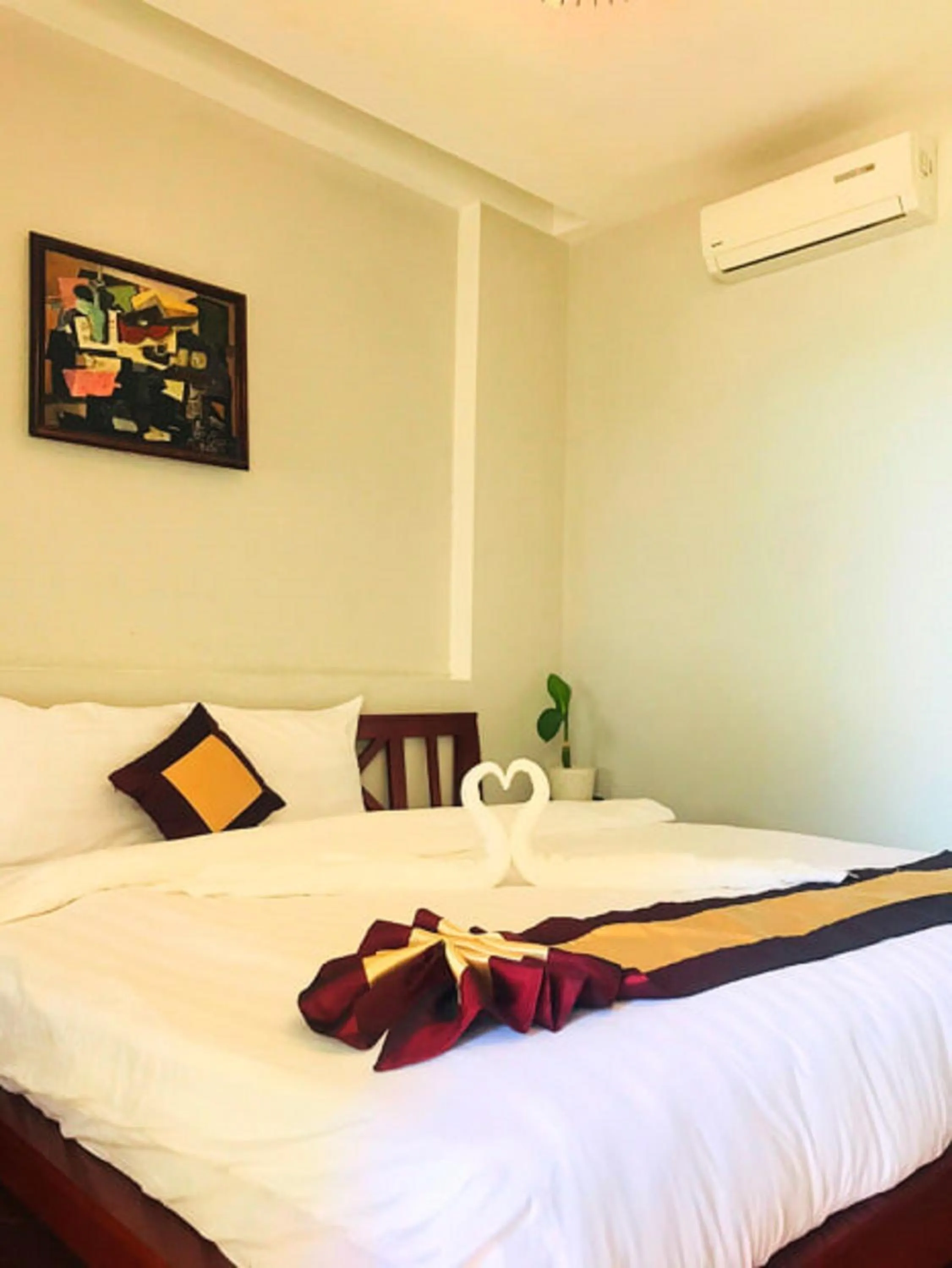 Bed in Thai Hoa Mui Ne Resort