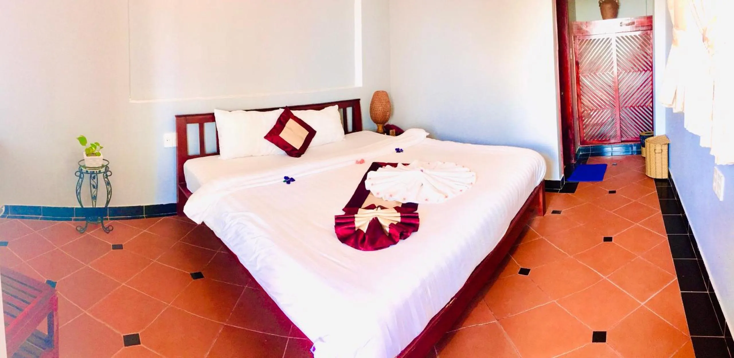 Bed in Thai Hoa Mui Ne Resort