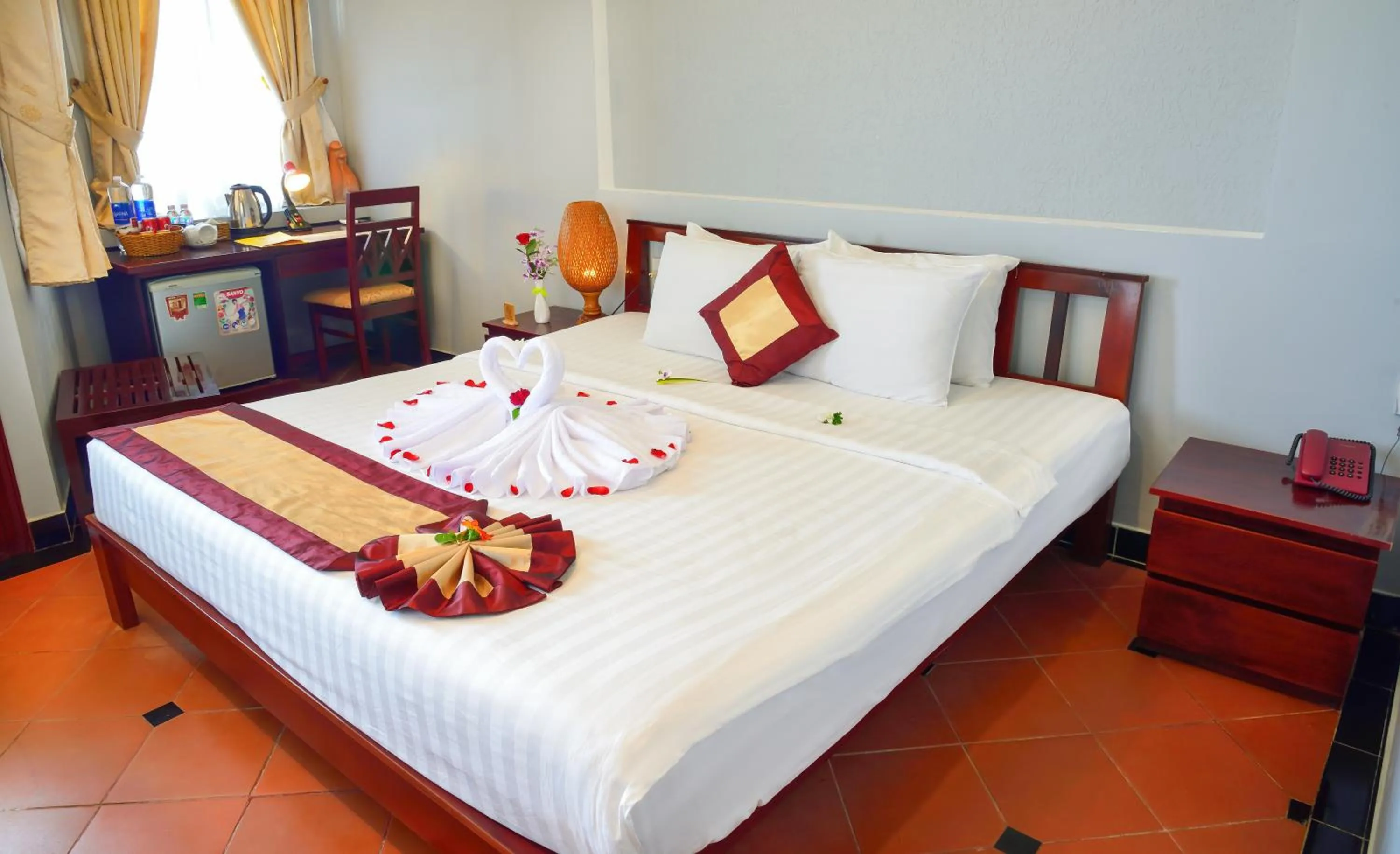 Bed in Thai Hoa Mui Ne Resort