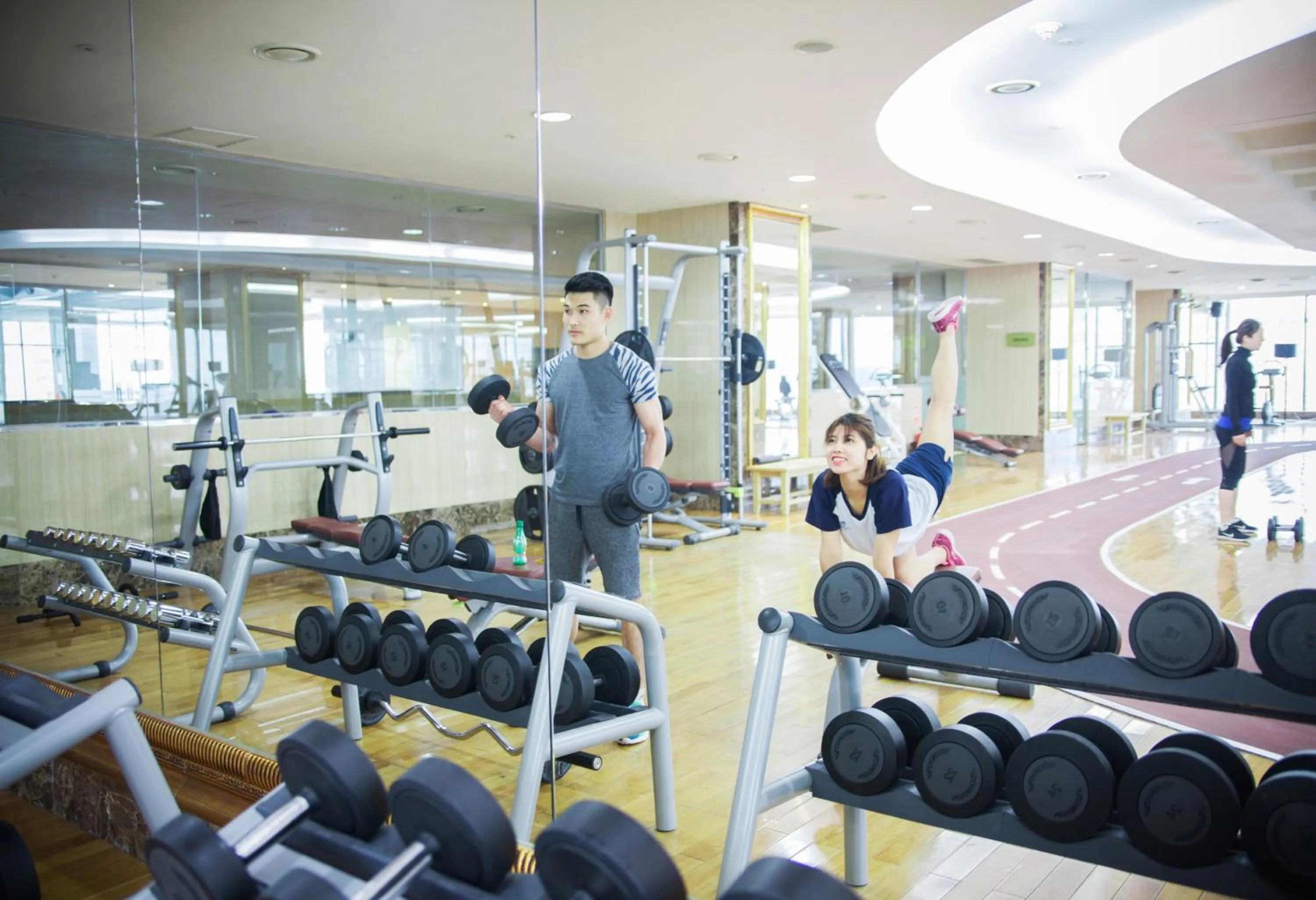 Fitness centre/facilities in Grand Plaza Hotel Hanoi