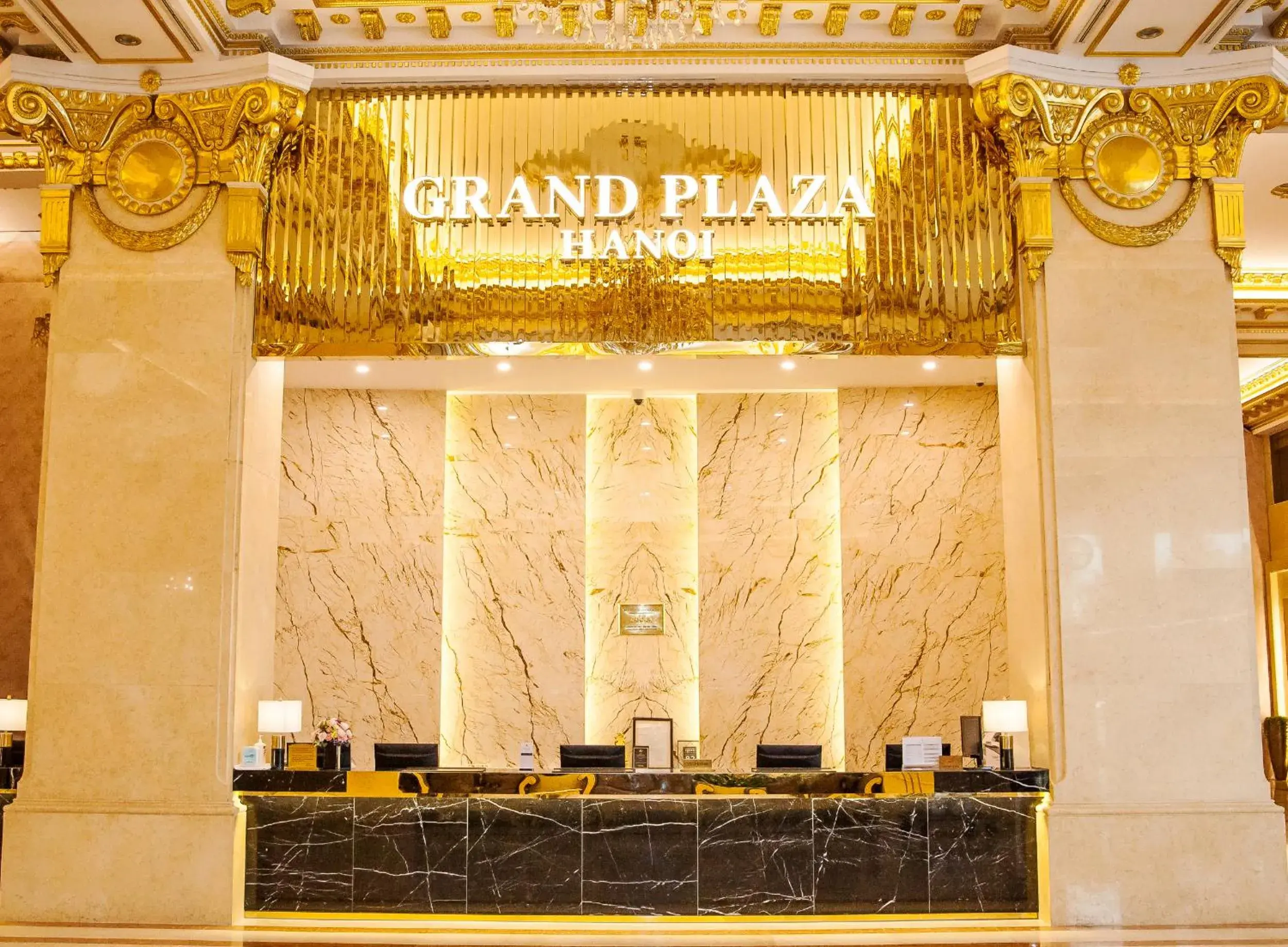 Lobby or reception in Grand Plaza Hotel Hanoi Lobby or reception in Grand Plaza Hotel Hanoi