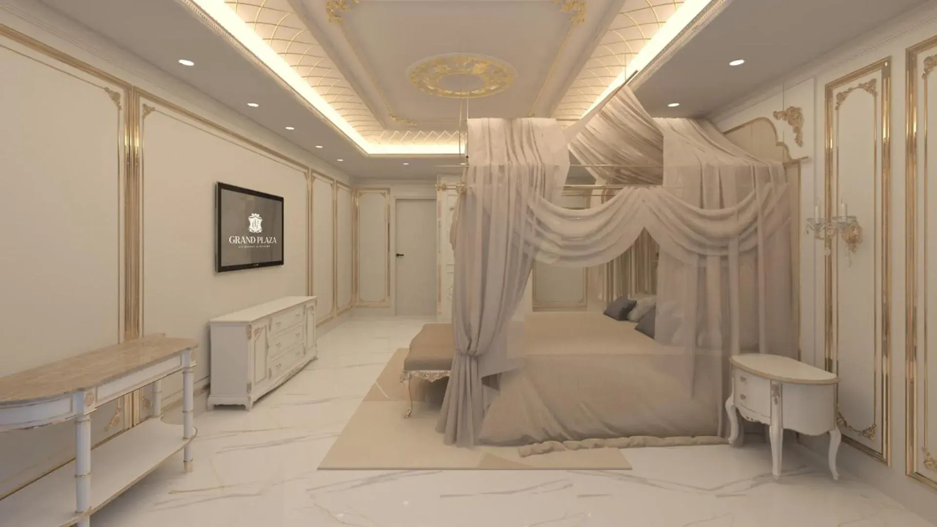 Bed in Grand Plaza Hotel Hanoi Bed in Grand Plaza Hotel Hanoi