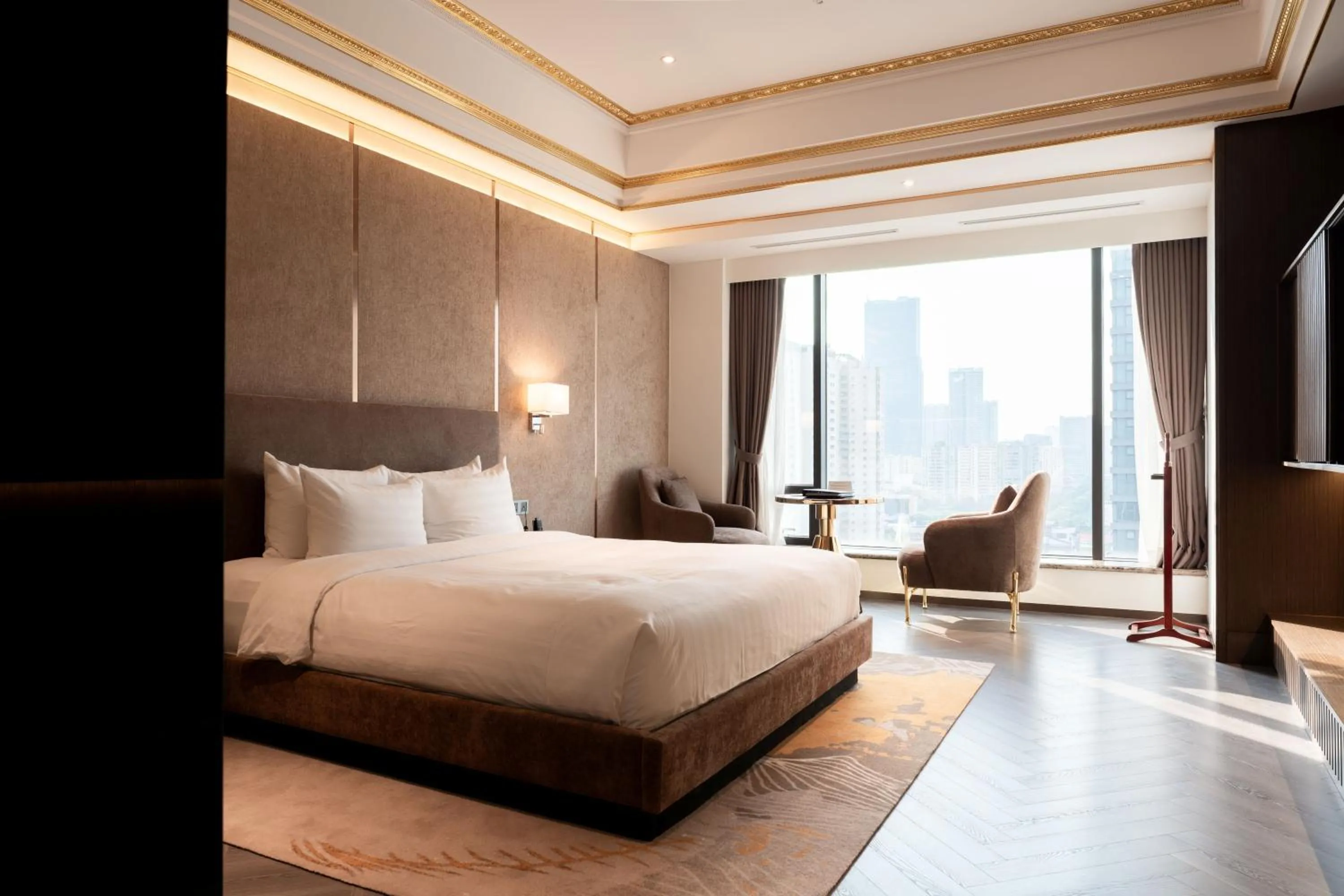 Bed in Grand Plaza Hotel Hanoi