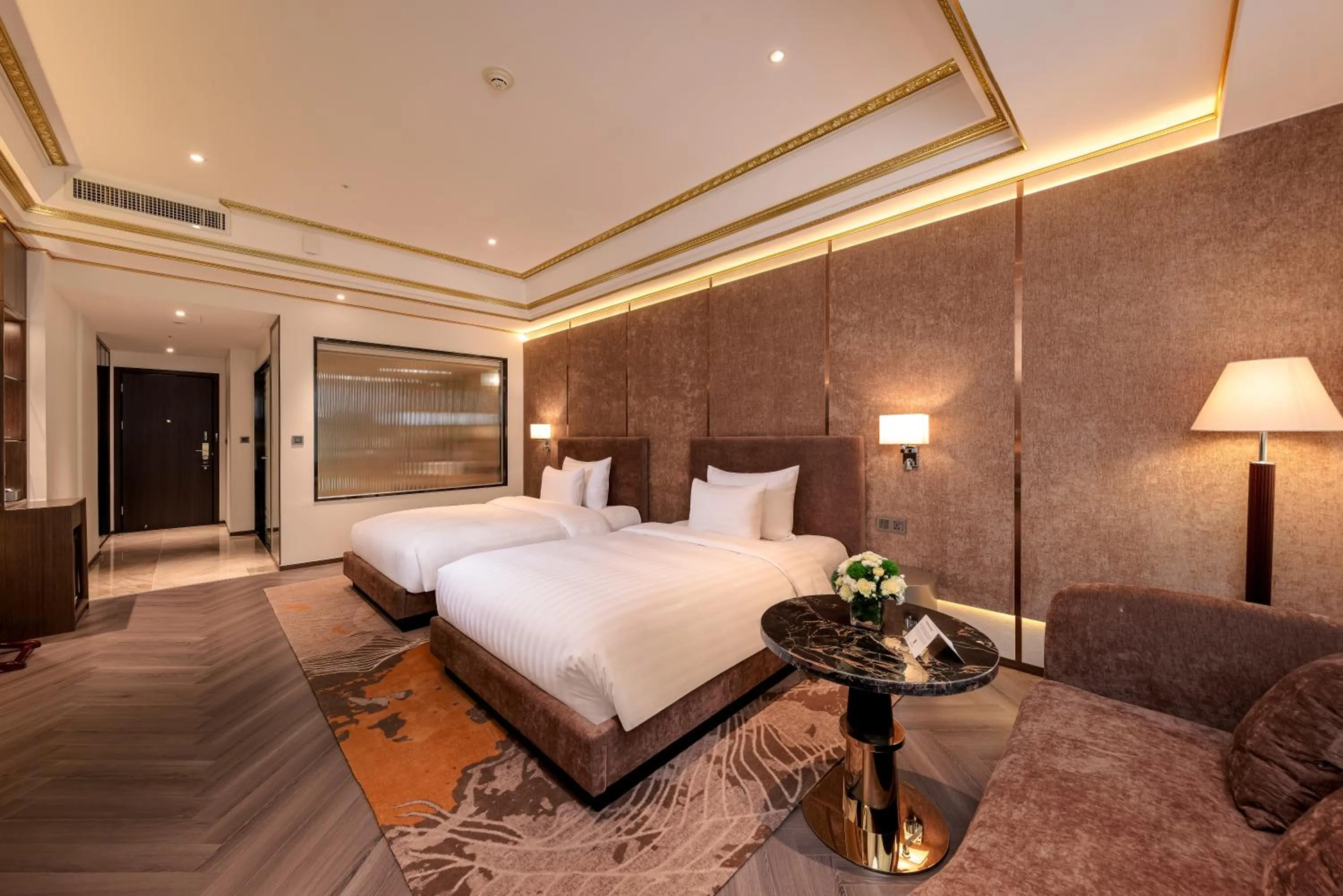 Bed in Grand Plaza Hotel Hanoi