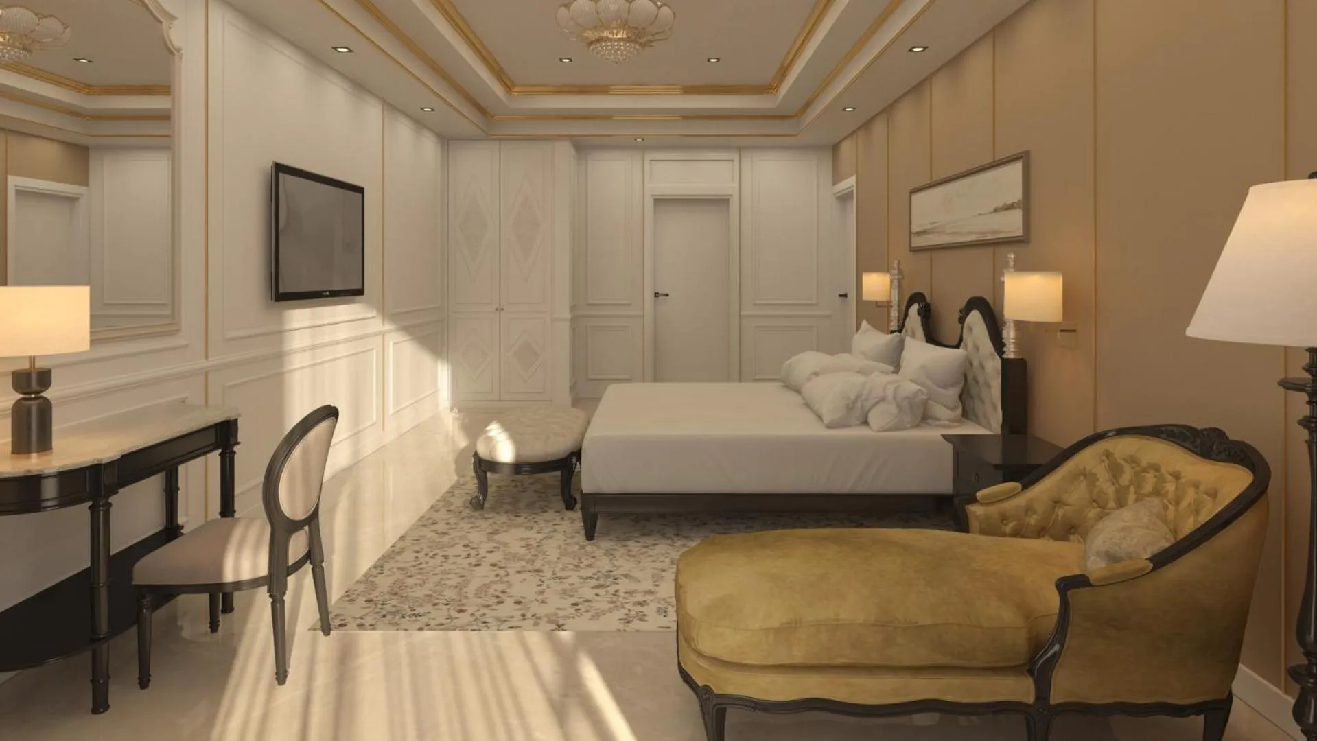 Bed in Grand Plaza Hotel Hanoi