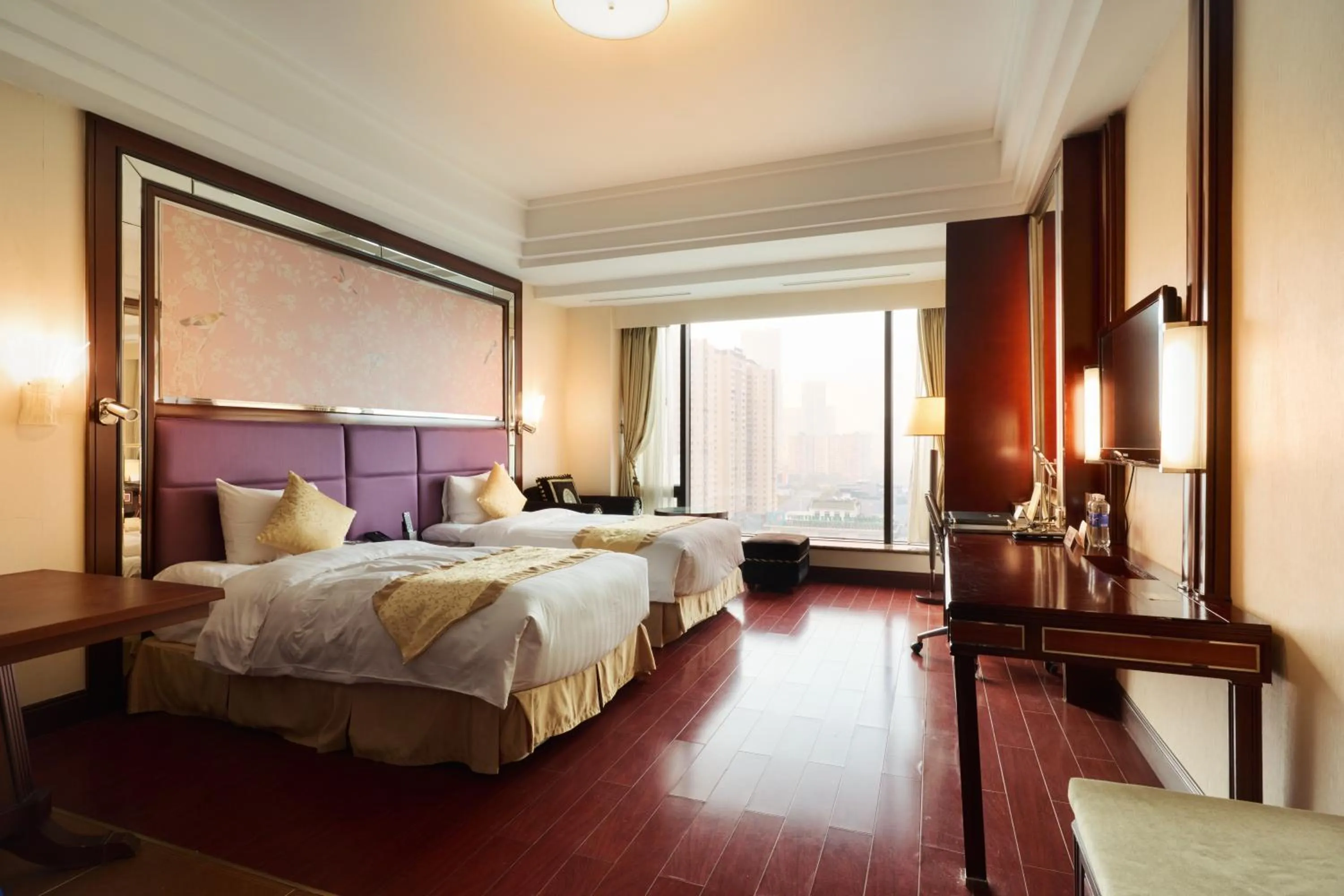 Bed in Grand Plaza Hotel Hanoi