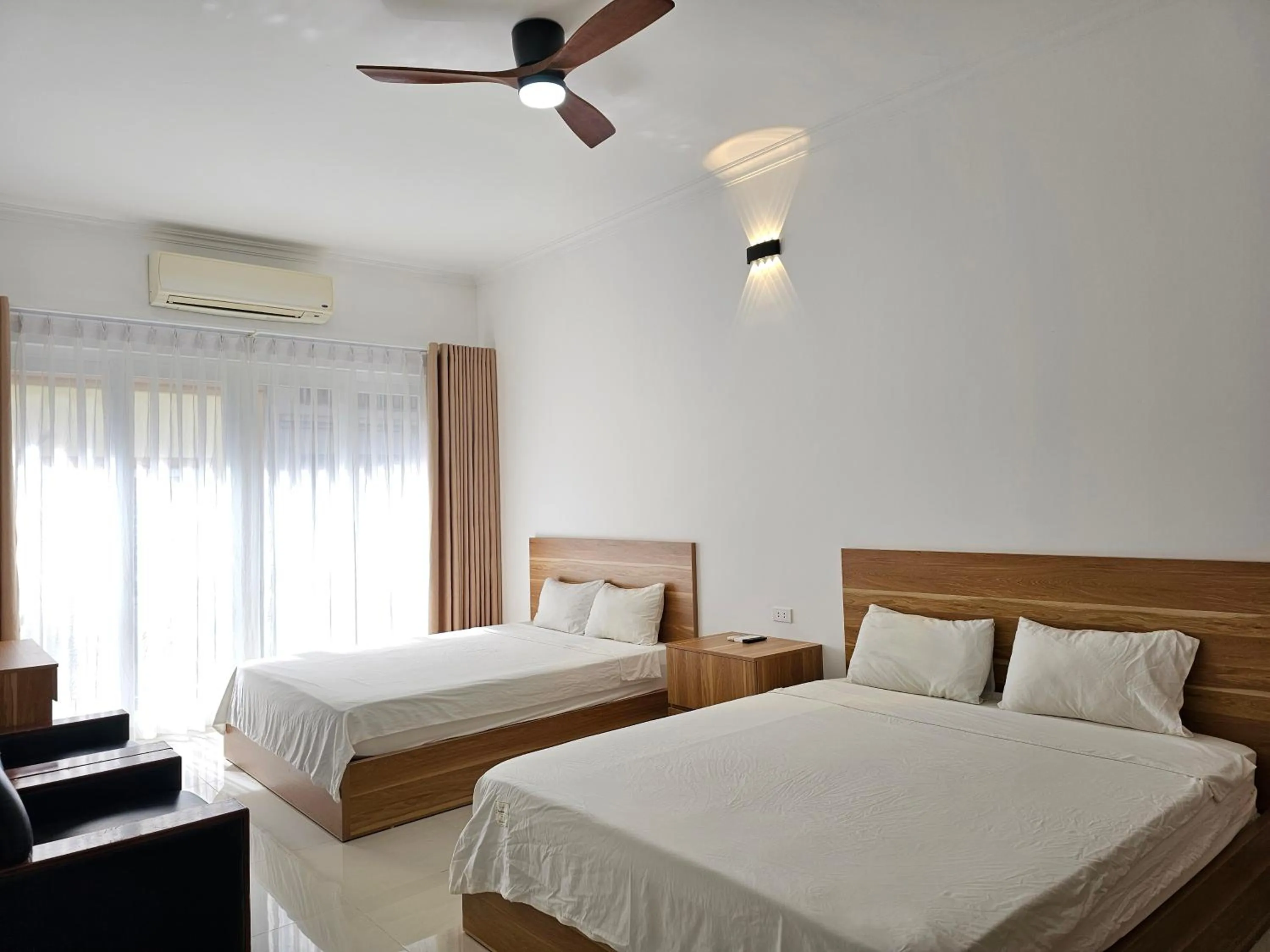 Bed in Especen Hotel