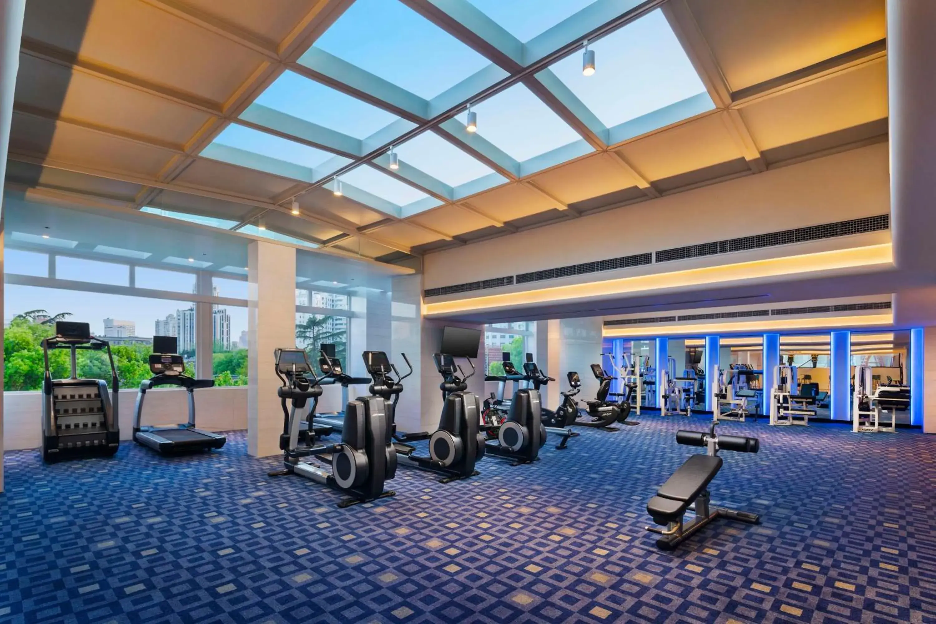 Fitness centre/facilities in Radisson Collection Hotel, Xing Guo Shanghai Fitness centre/facilities in Radisson Collection Hotel, Xing Guo Shanghai