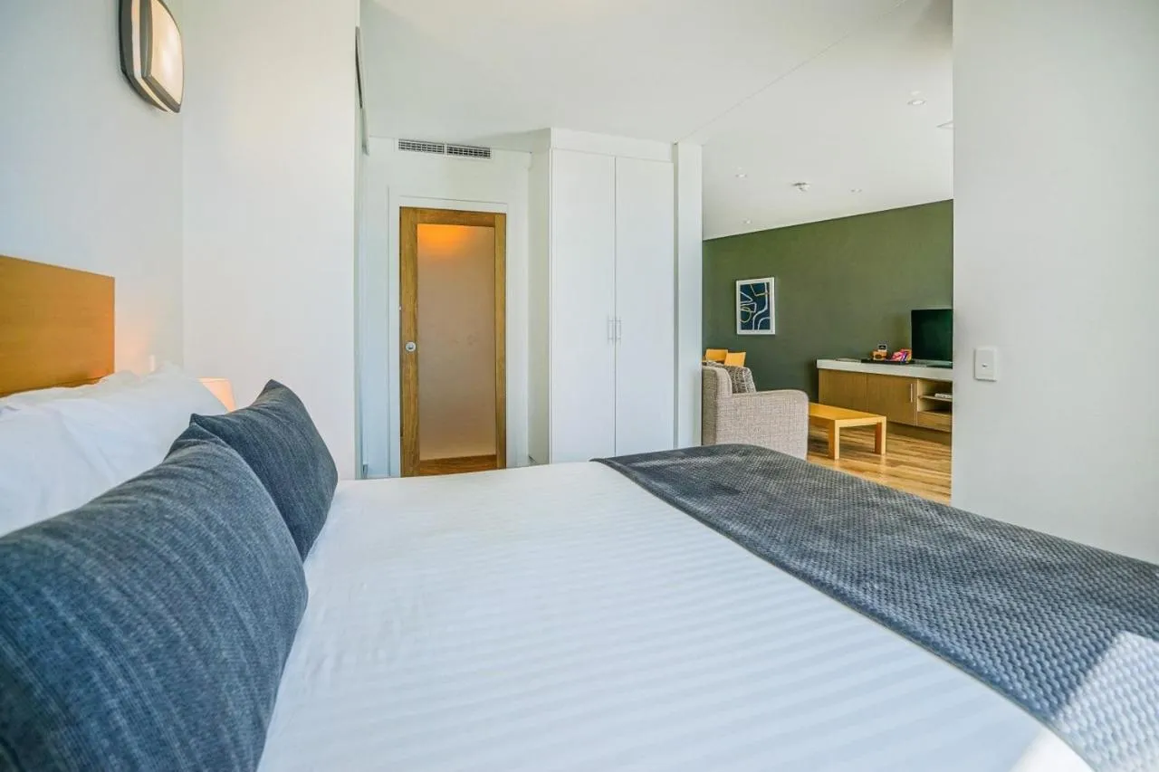 Bed in Wallaroo Marina Apartments
