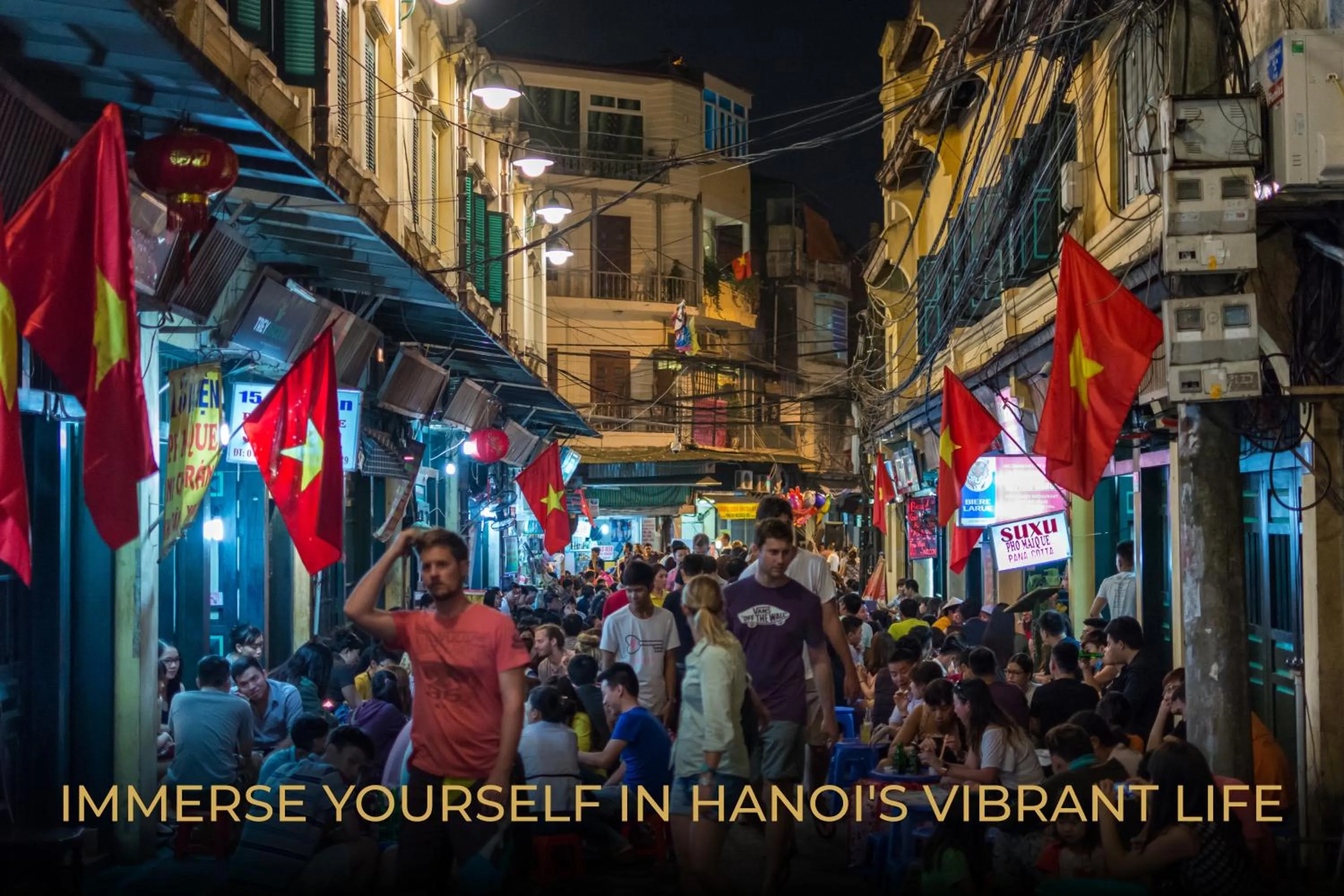 People in Silk Path Hotel Hanoi