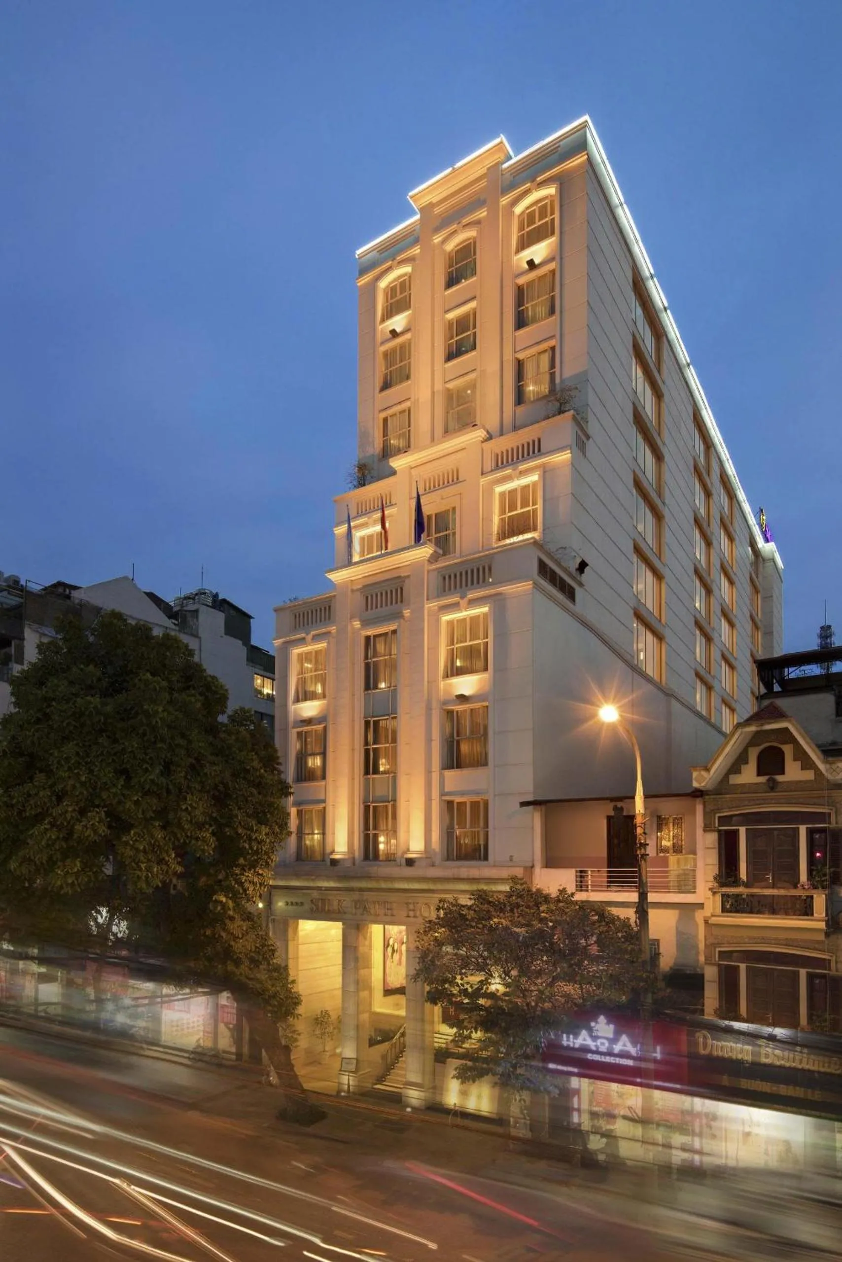Property building in Silk Path Hotel Hanoi