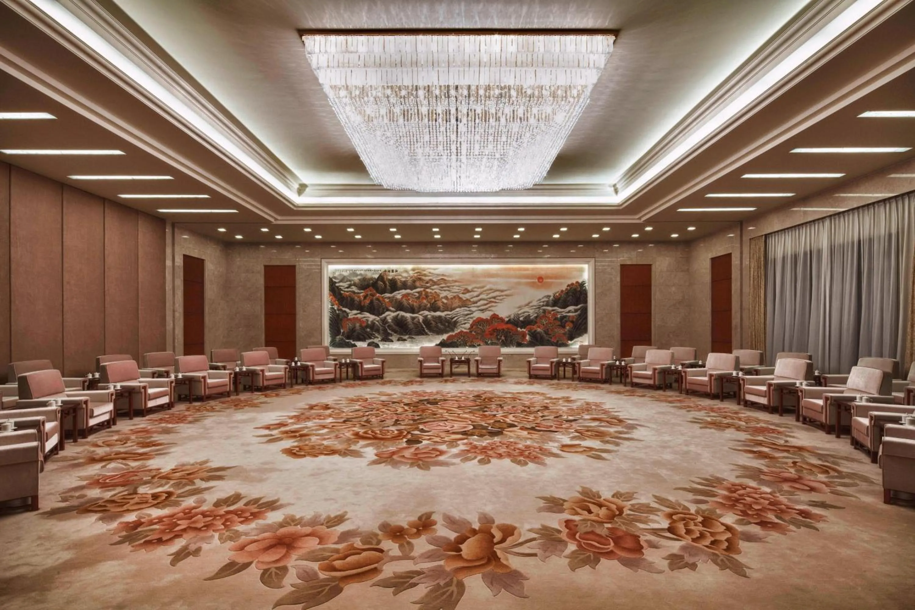 Meeting/conference room in Marriott Executive Apartment Tianjin Lakeview