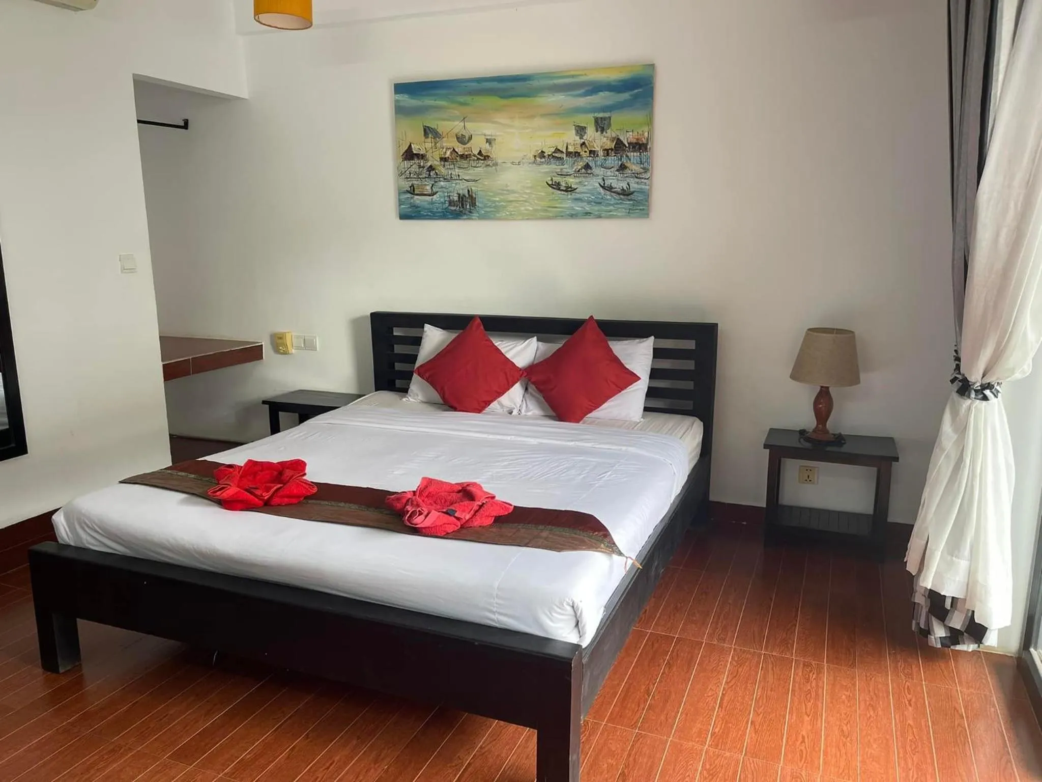 Bed in Victory Guest House