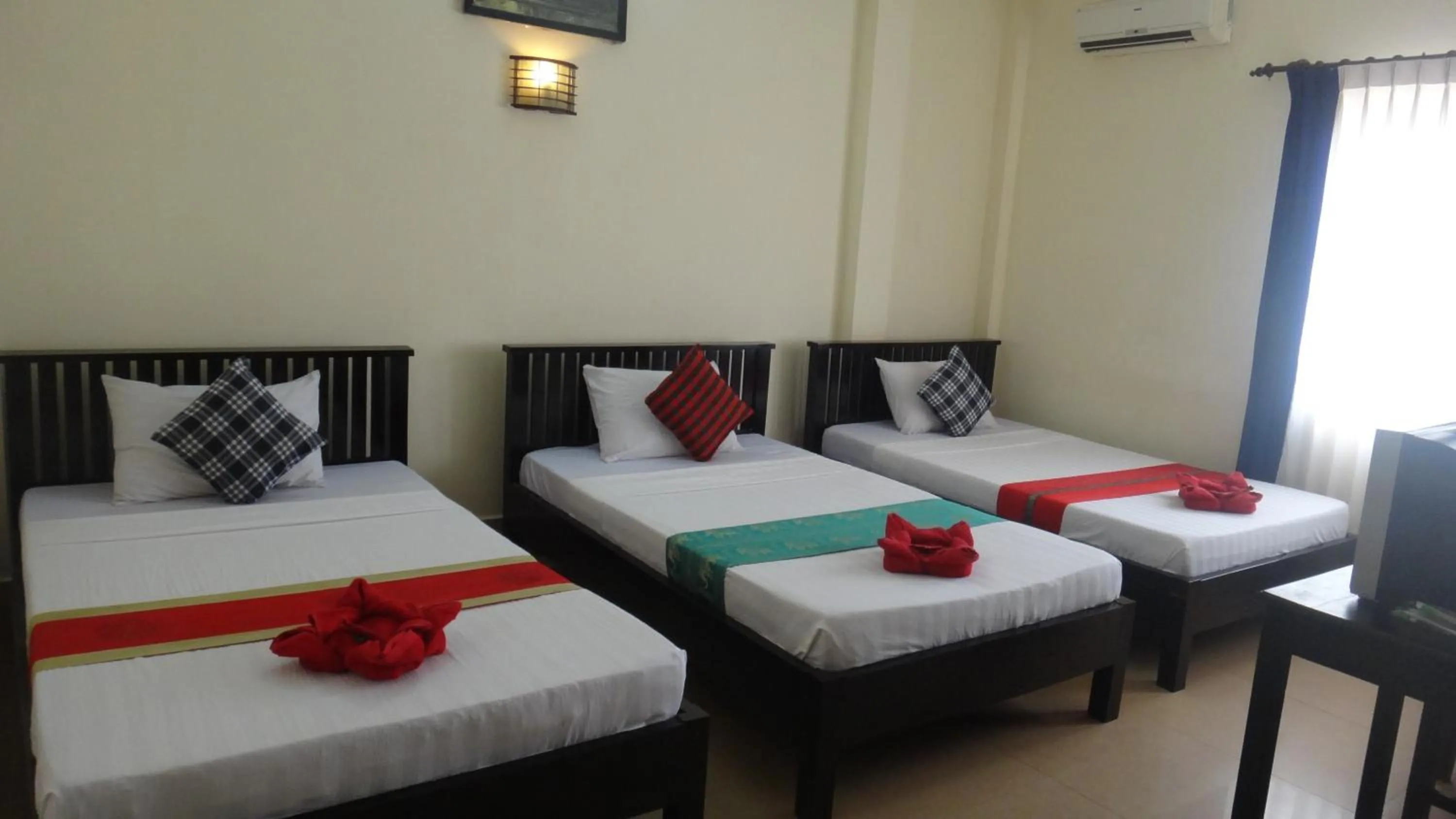 Bed in Victory Guest House