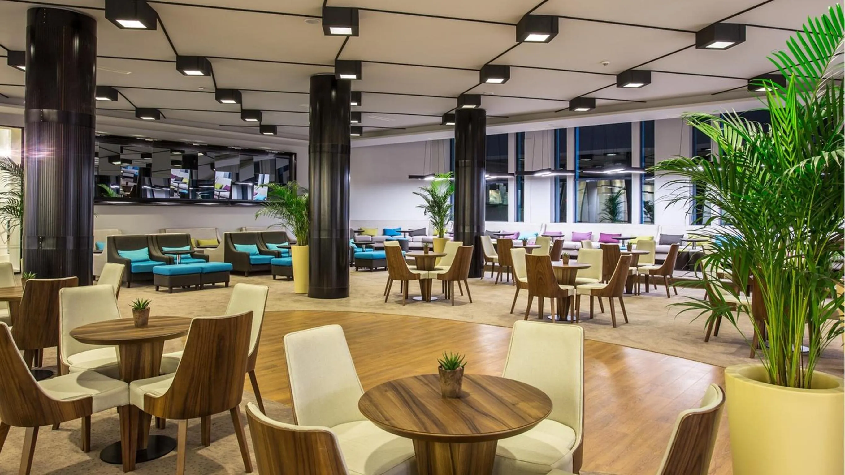 Lounge or bar in Astera Hotel & Spa with FREE PRIVATE BEACH