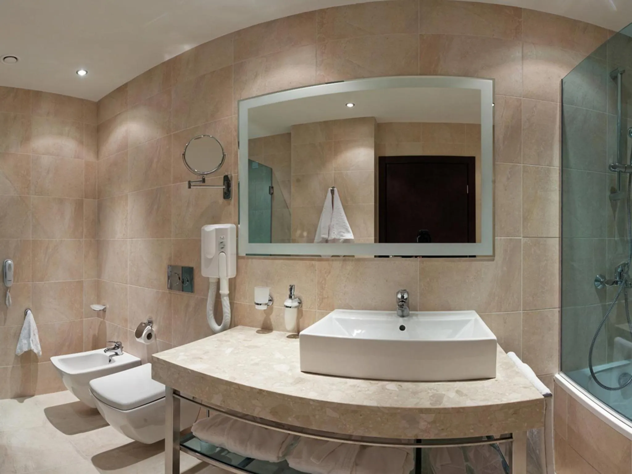Bathroom in Astera Hotel & Spa with FREE PRIVATE BEACH