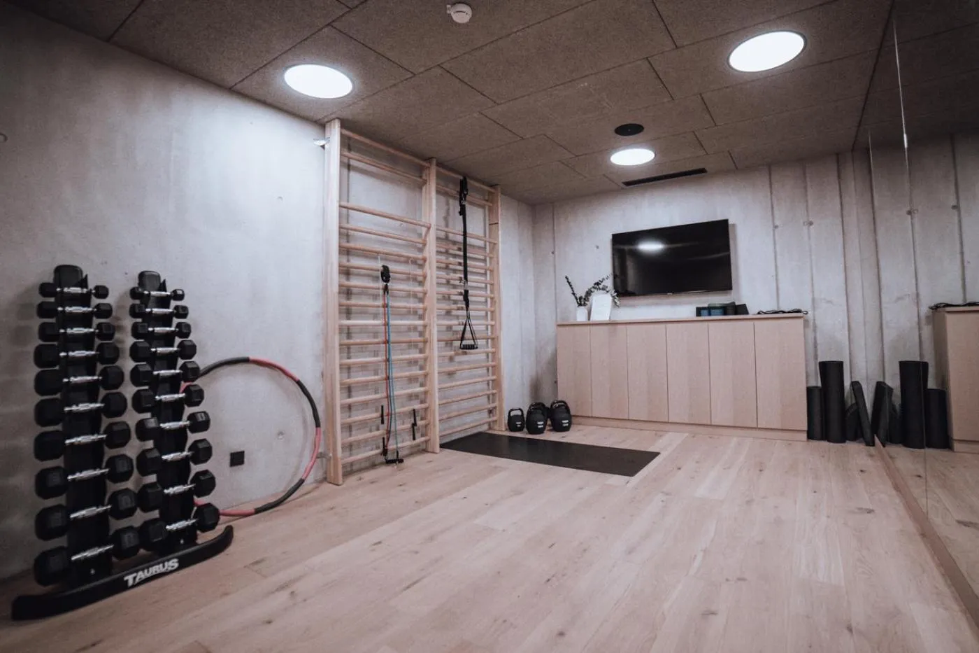 Fitness centre/facilities in Haus Jausern