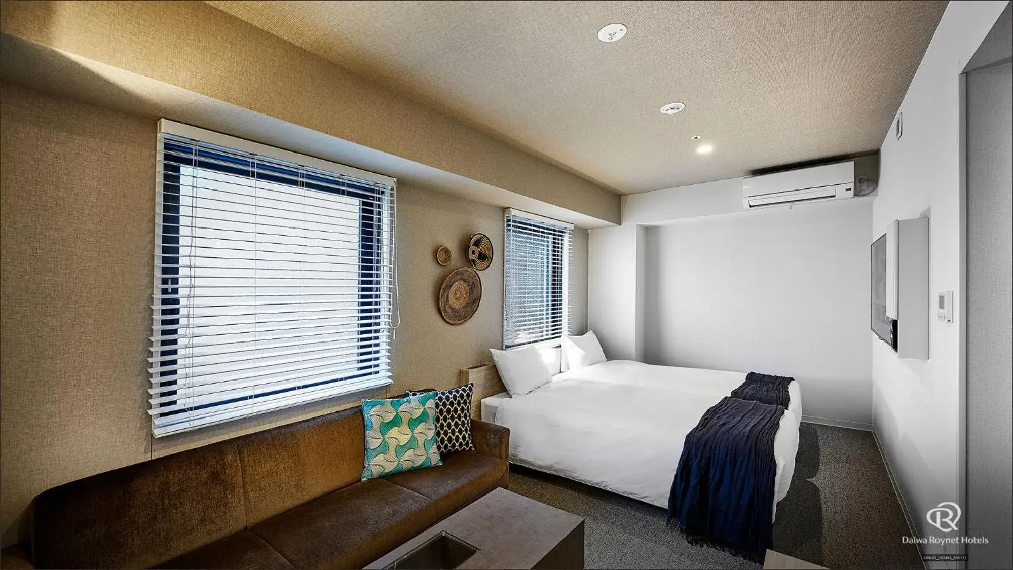 Bed in DEL style Osaka Higashi Temma by Daiwa Roynet Hotel Bed in DEL style Osaka Higashi Temma by Daiwa Roynet Hotel