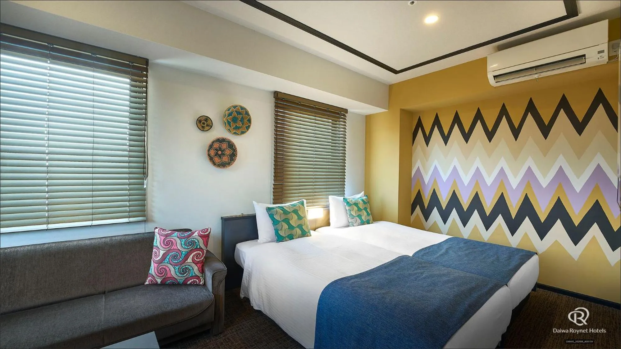 Bed in DEL style Osaka Higashi Temma by Daiwa Roynet Hotel