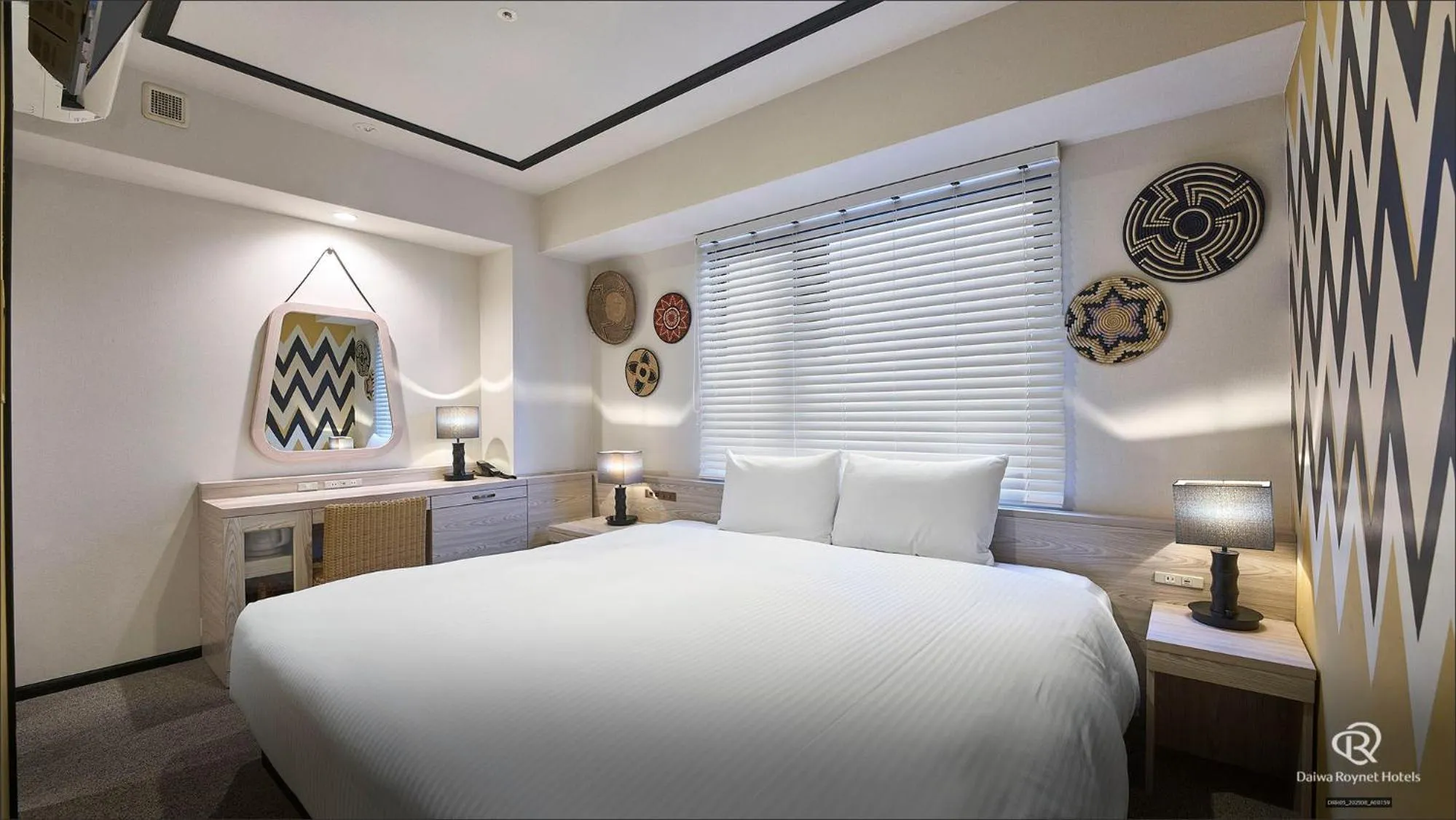 Bed in DEL style Osaka Higashi Temma by Daiwa Roynet Hotel