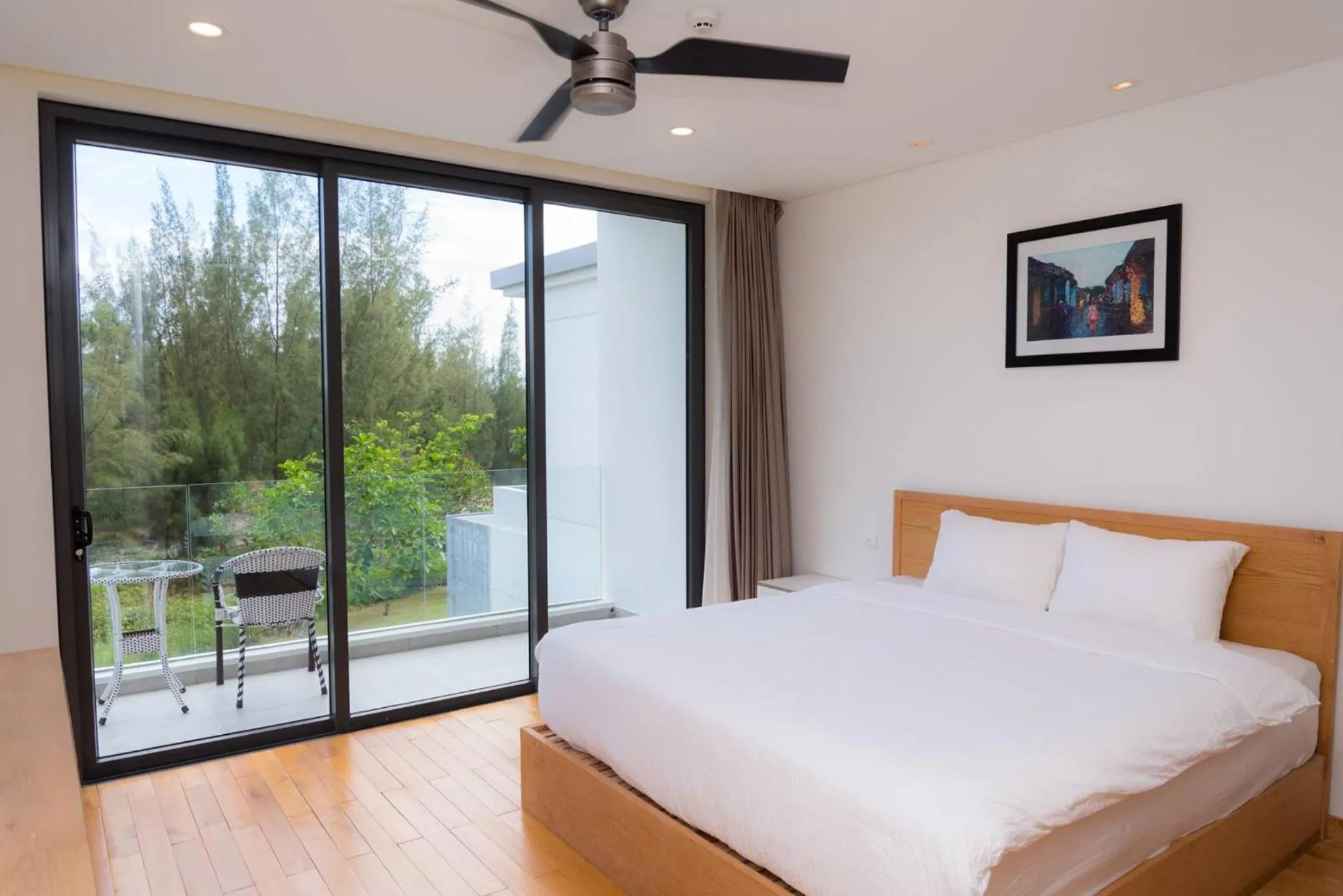 Bedroom, Bed in Clean & Quiet Villa - The Point Resort