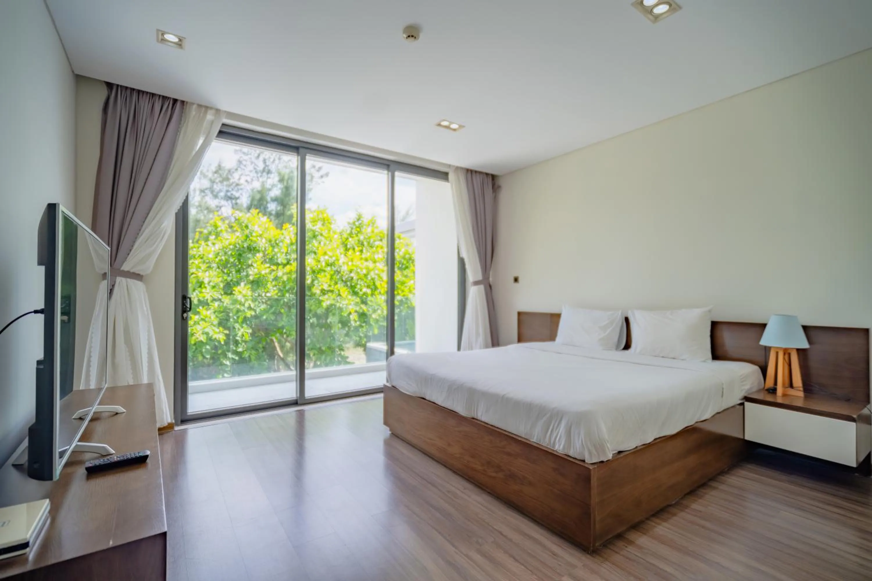 Bed in Clean & Quiet Villa - The Point Resort