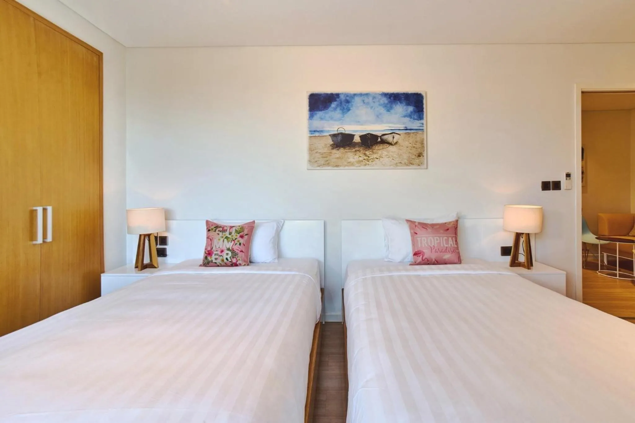 Bed in Clean & Quiet Villa - The Point Resort